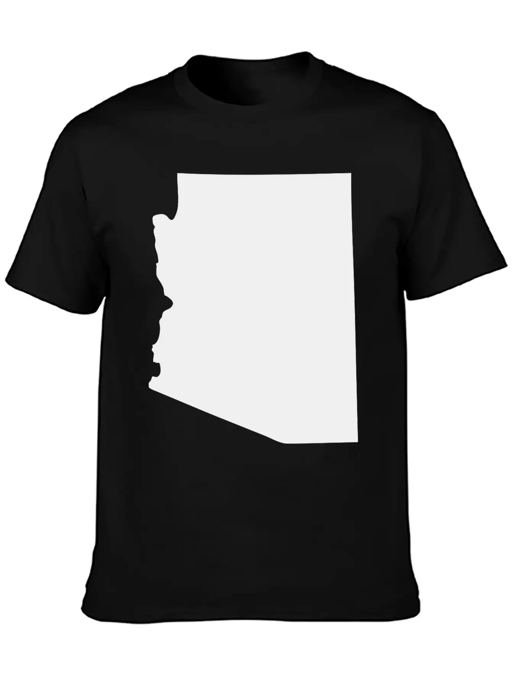 State Of Arizona Solid Unisex Casual T-Shirt – Clean Design For Daily Comfort