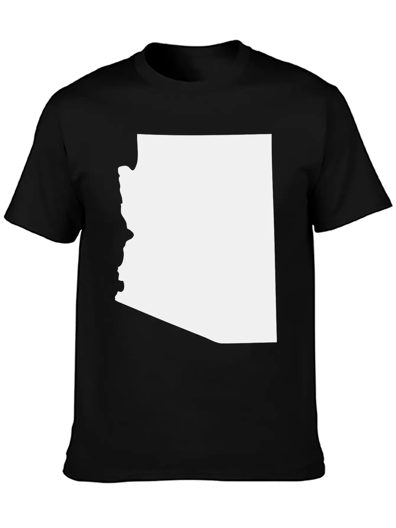 State Of Arizona Solid Unisex Casual T-Shirt – Clean Design For Daily Comfort