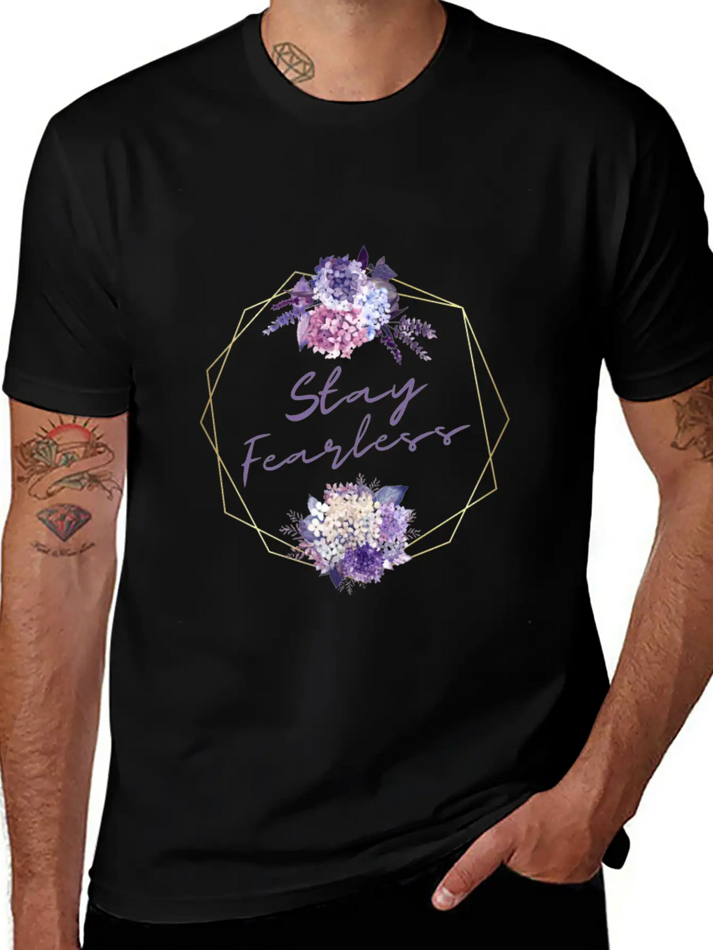 Stay Fearless Unisex Casual T-Shirt – Clean Design For Daily Comfort