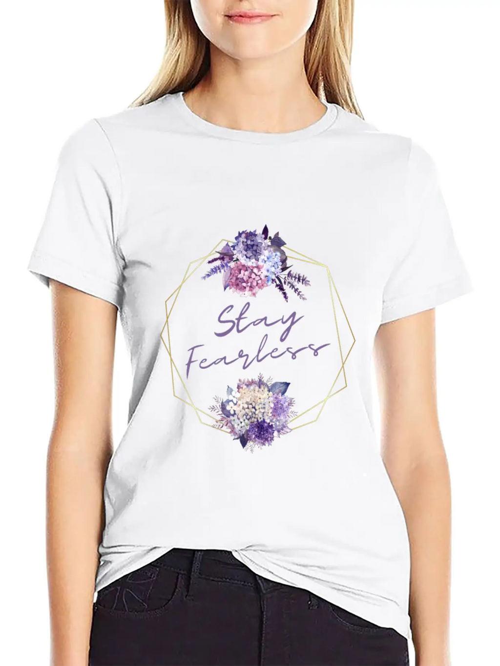 Stay Fearless Unisex Casual T-Shirt – Clean Design For Daily Comfort