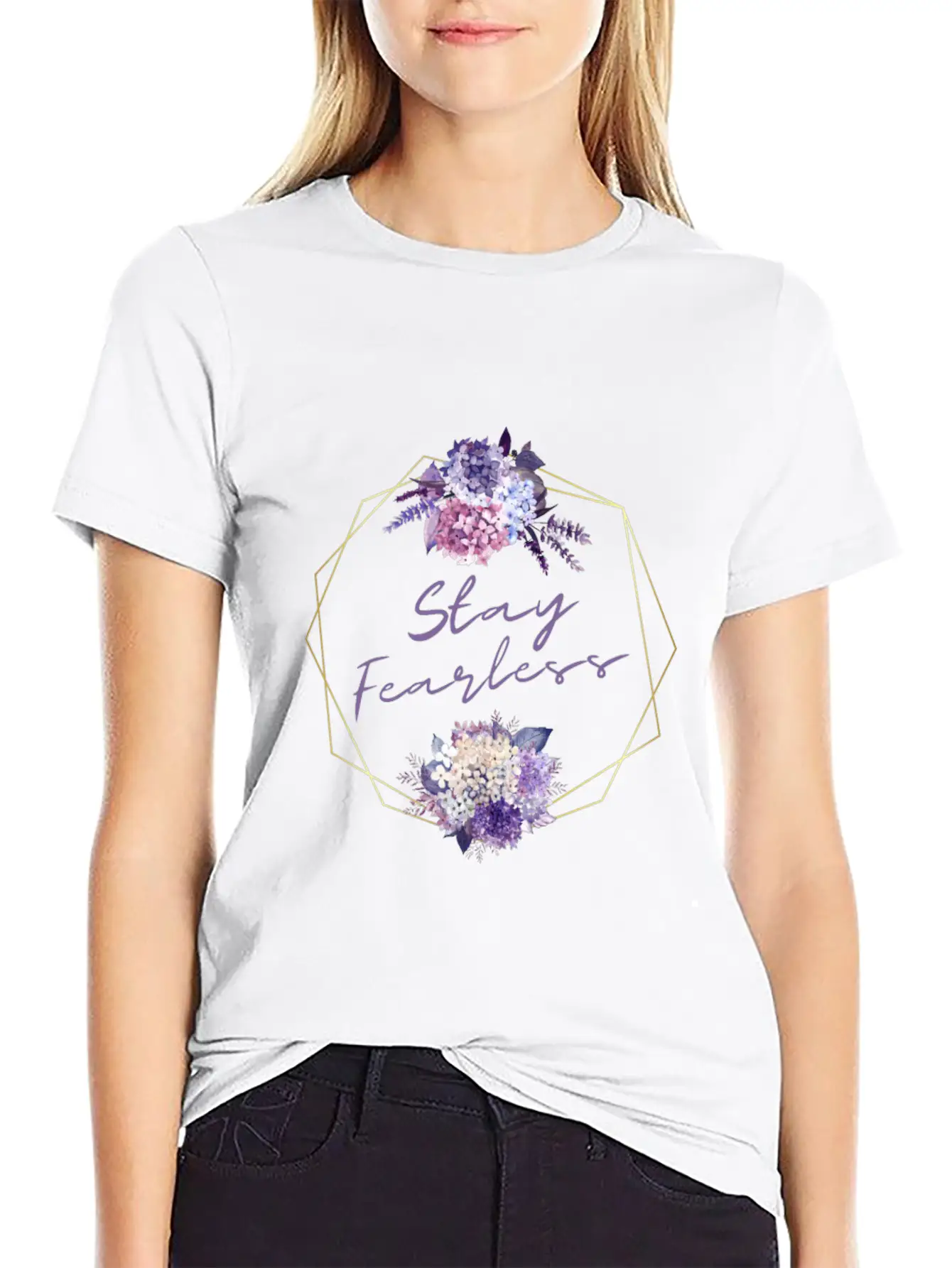 Stay Fearless Unisex Casual T-Shirt – Clean Design For Daily Comfort