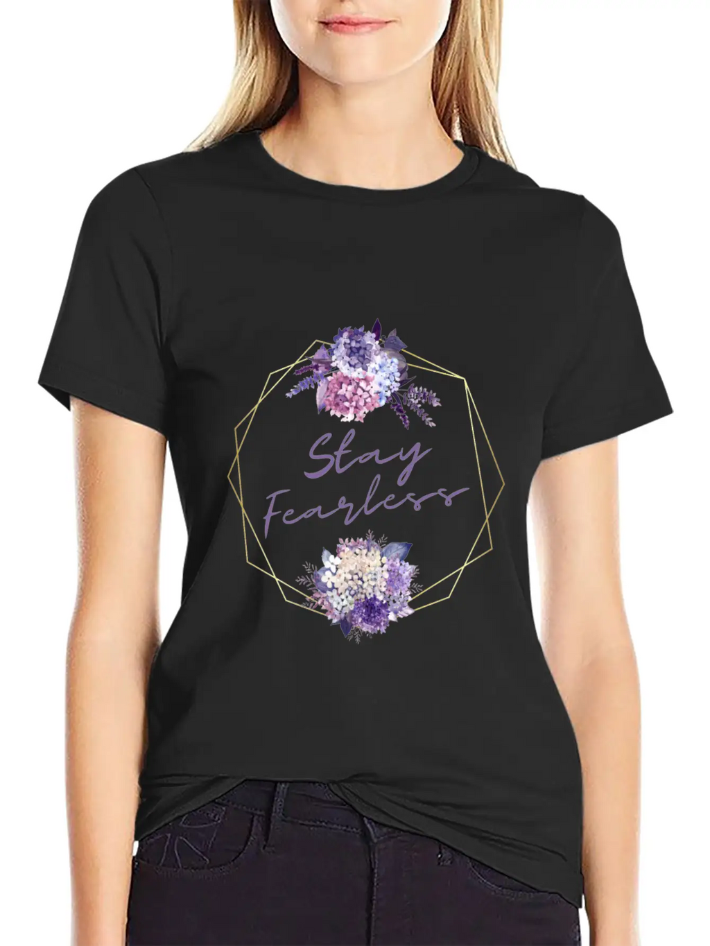 Stay Fearless Unisex Casual T-Shirt – Clean Design For Daily Comfort