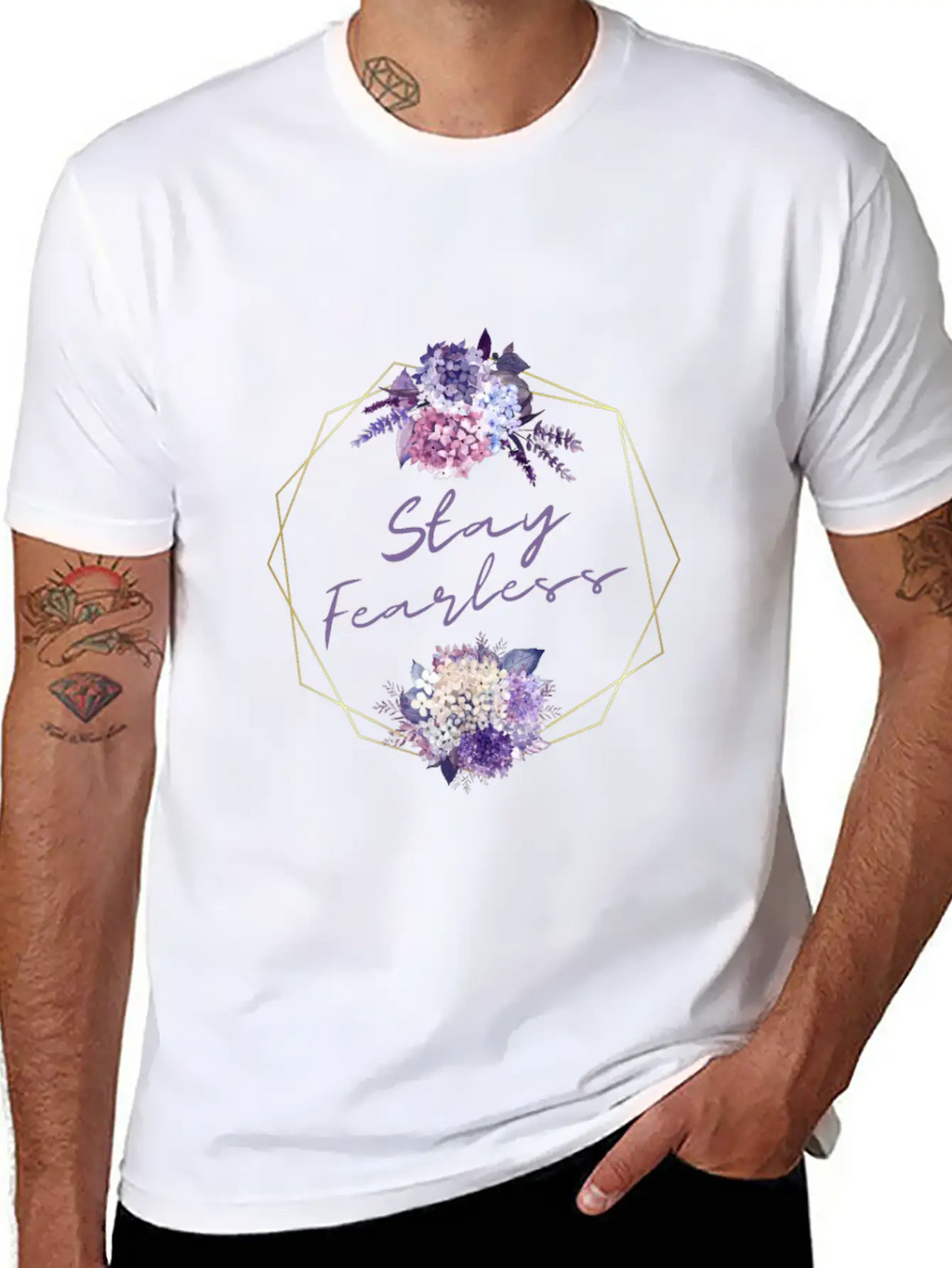 Stay Fearless Unisex Casual T-Shirt – Clean Design For Daily Comfort