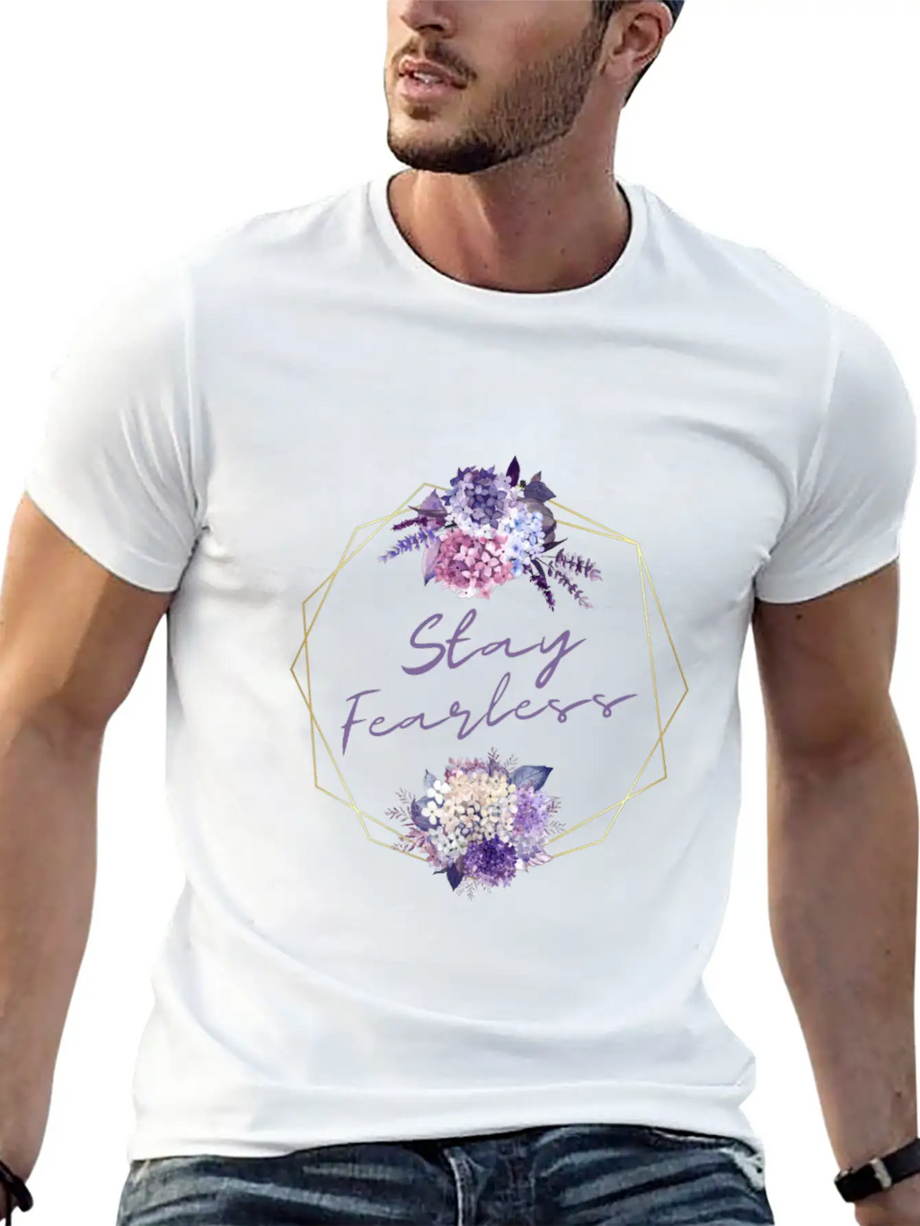Stay Fearless Unisex Casual T-Shirt – Clean Design For Daily Comfort