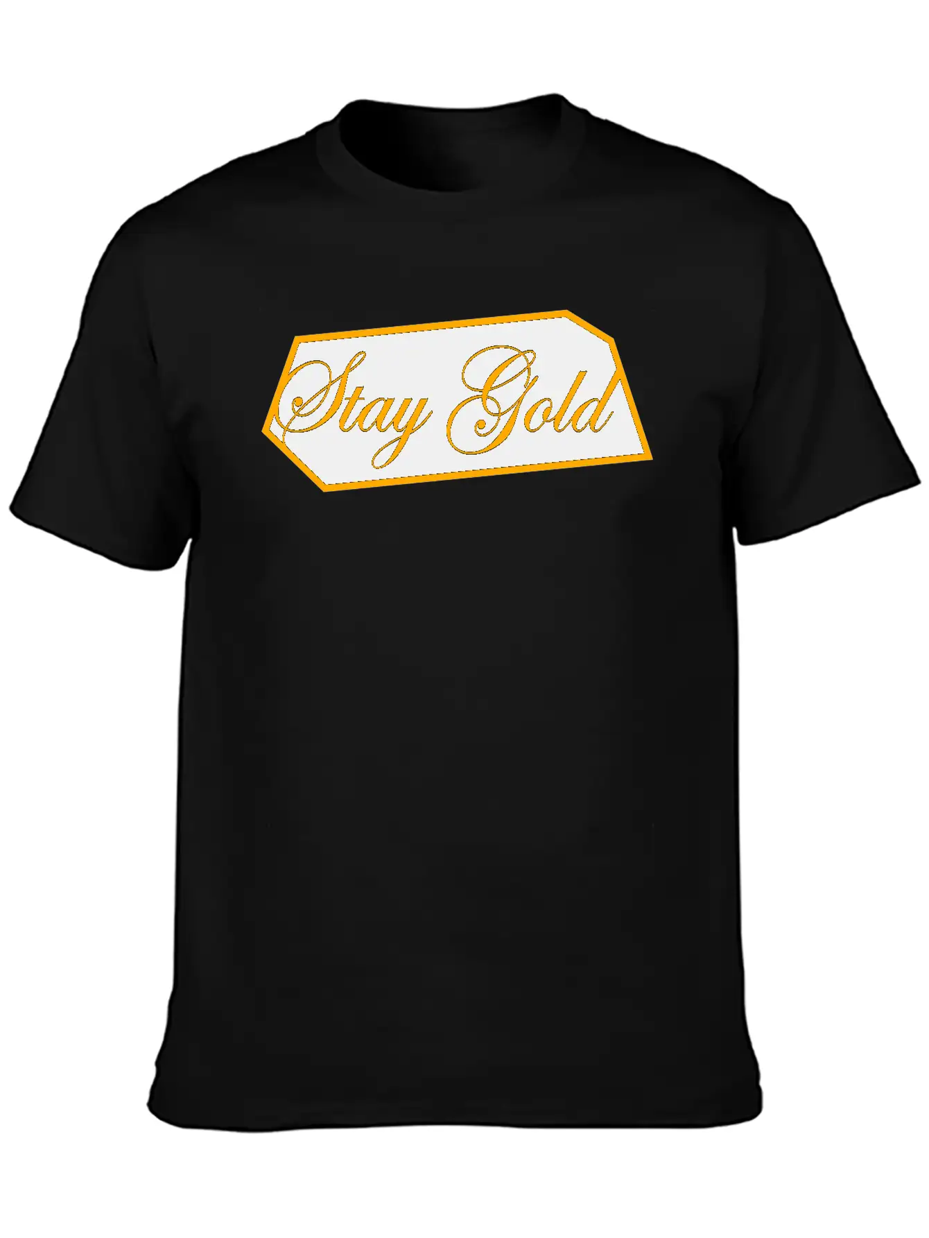 Stay Gold Brick Unisex Casual T-Shirt – Clean Design For Daily Comfort