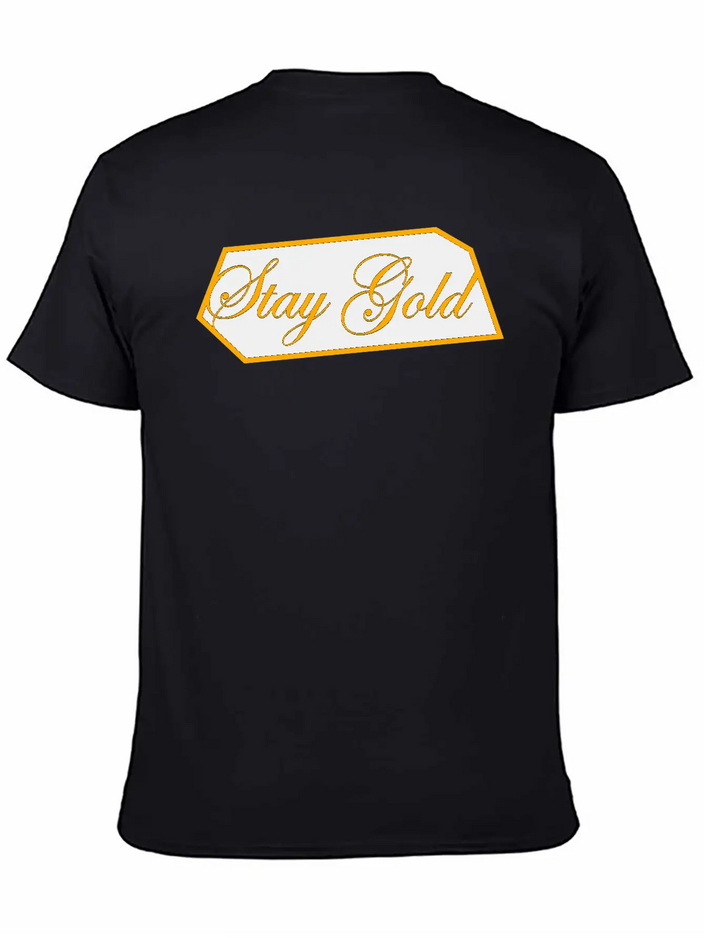 Stay Gold Brick Unisex Casual T-Shirt – Clean Design For Daily Comfort