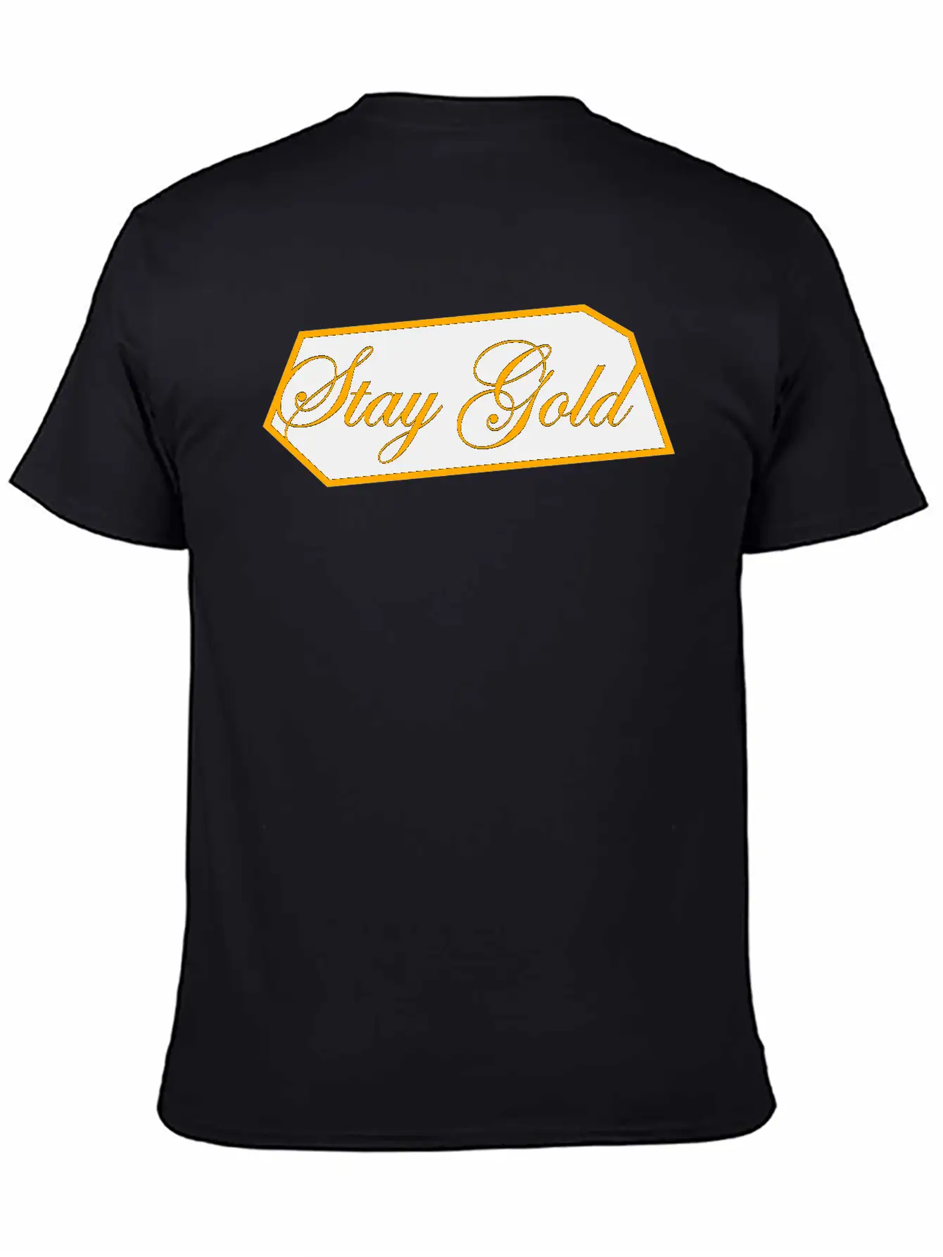 Stay Gold Brick Unisex Casual T-Shirt – Clean Design For Daily Comfort