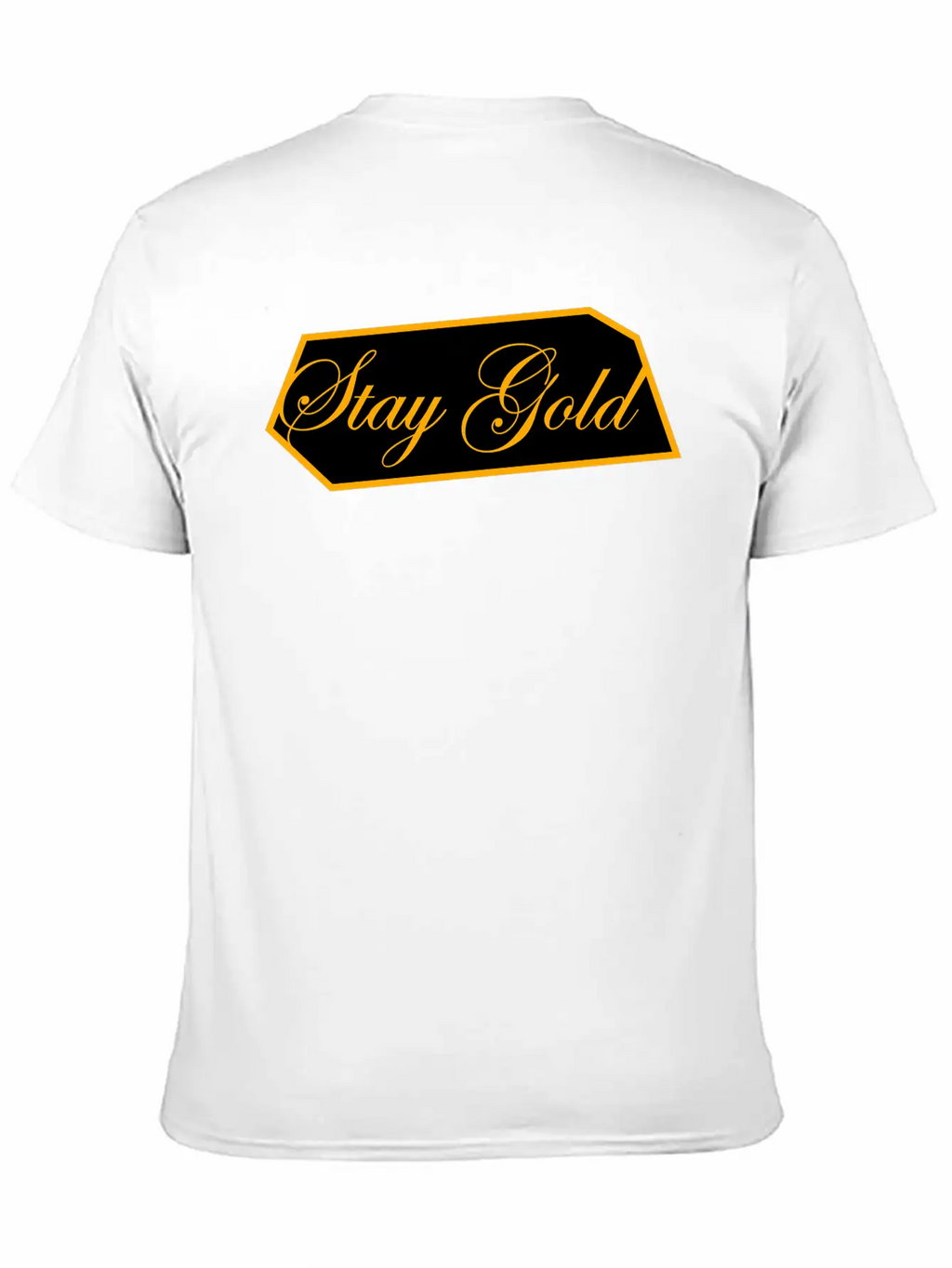 Stay Gold Brick Unisex Casual T-Shirt – Clean Design For Daily Comfort