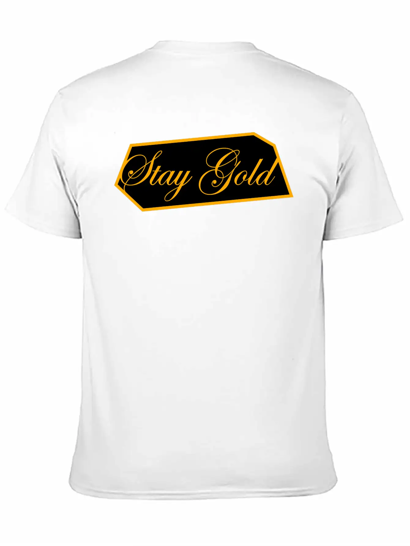 Stay Gold Brick Unisex Casual T-Shirt – Clean Design For Daily Comfort