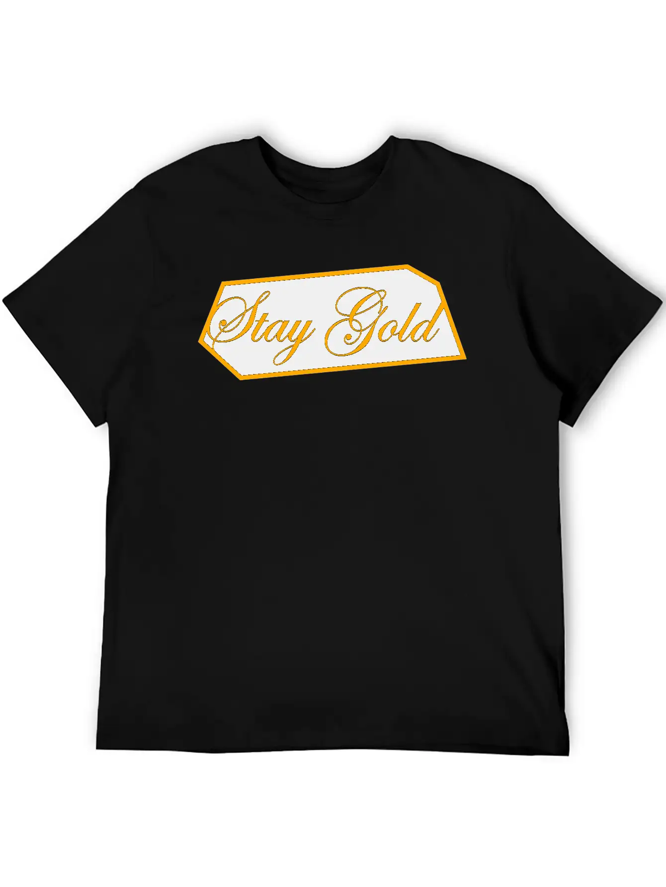 Stay Gold Brick Unisex Casual T-Shirt – Clean Design For Daily Comfort