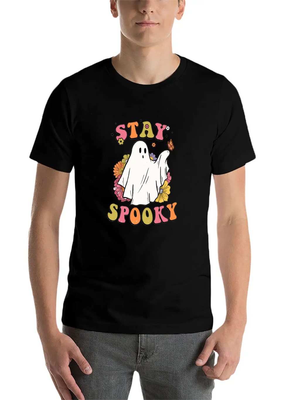 Stay Spooky Essential Cotton Tee For Daily Outfits – Unisex Style