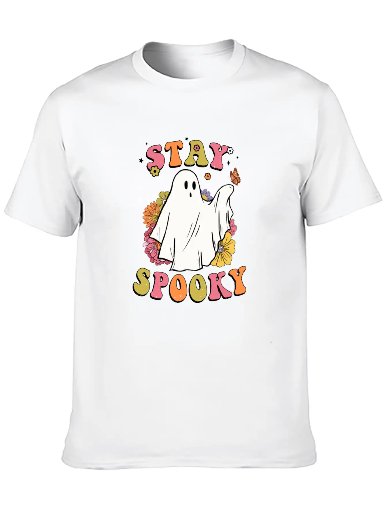 Stay Spooky Essential Cotton Tee For Daily Outfits – Unisex Style