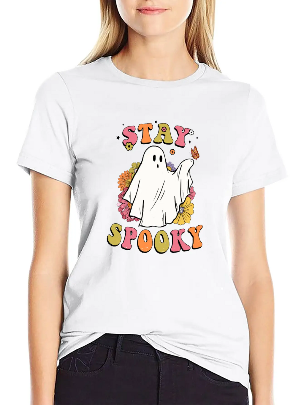 Stay Spooky Essential Cotton Tee For Daily Outfits – Unisex Style