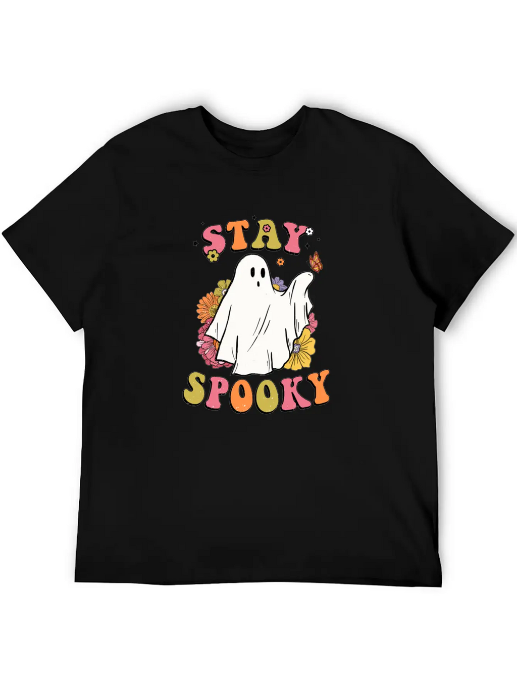 Stay Spooky Essential Cotton Tee For Daily Outfits – Unisex Style