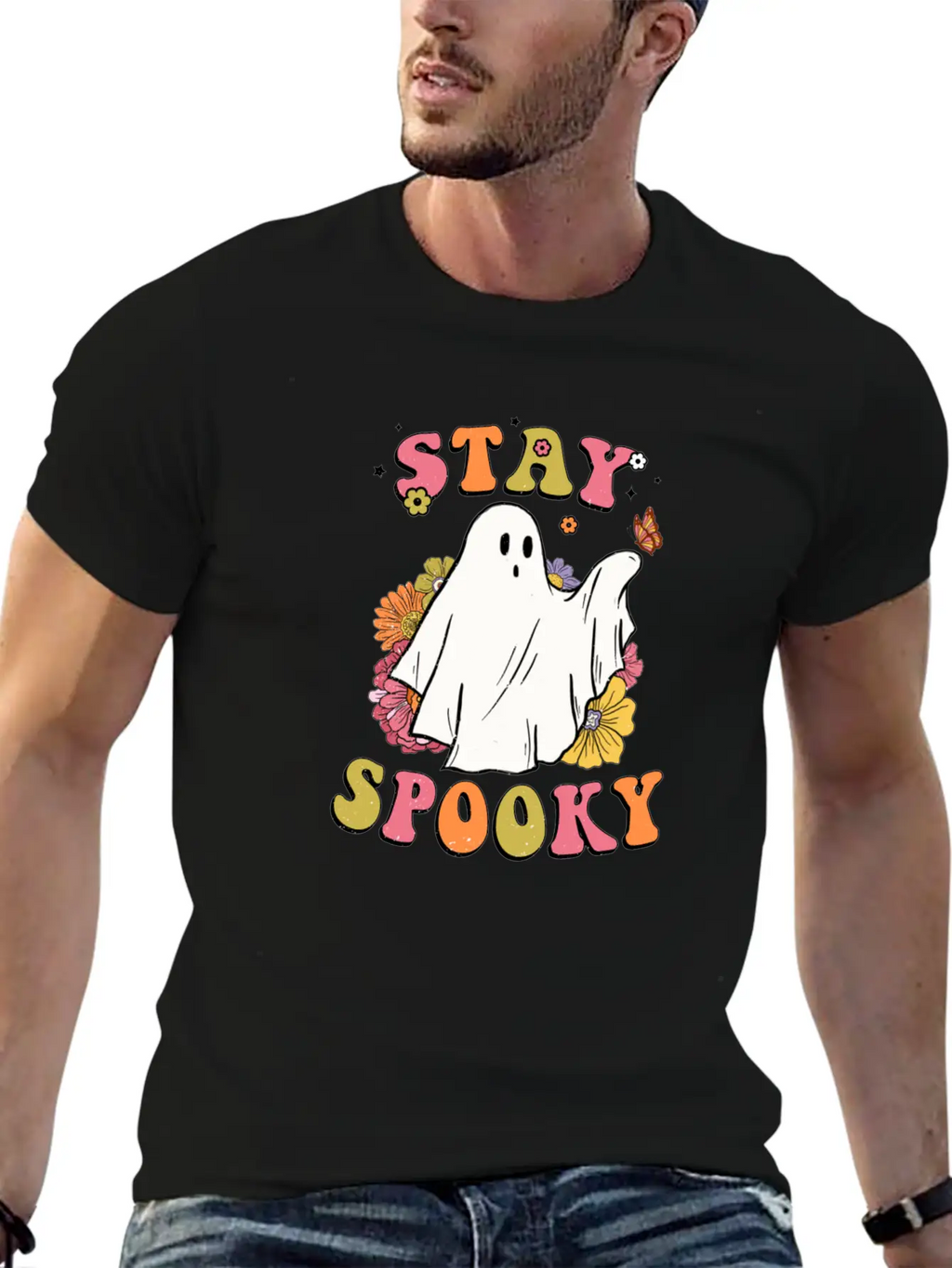 Stay Spooky Essential Cotton Tee For Daily Outfits – Unisex Style