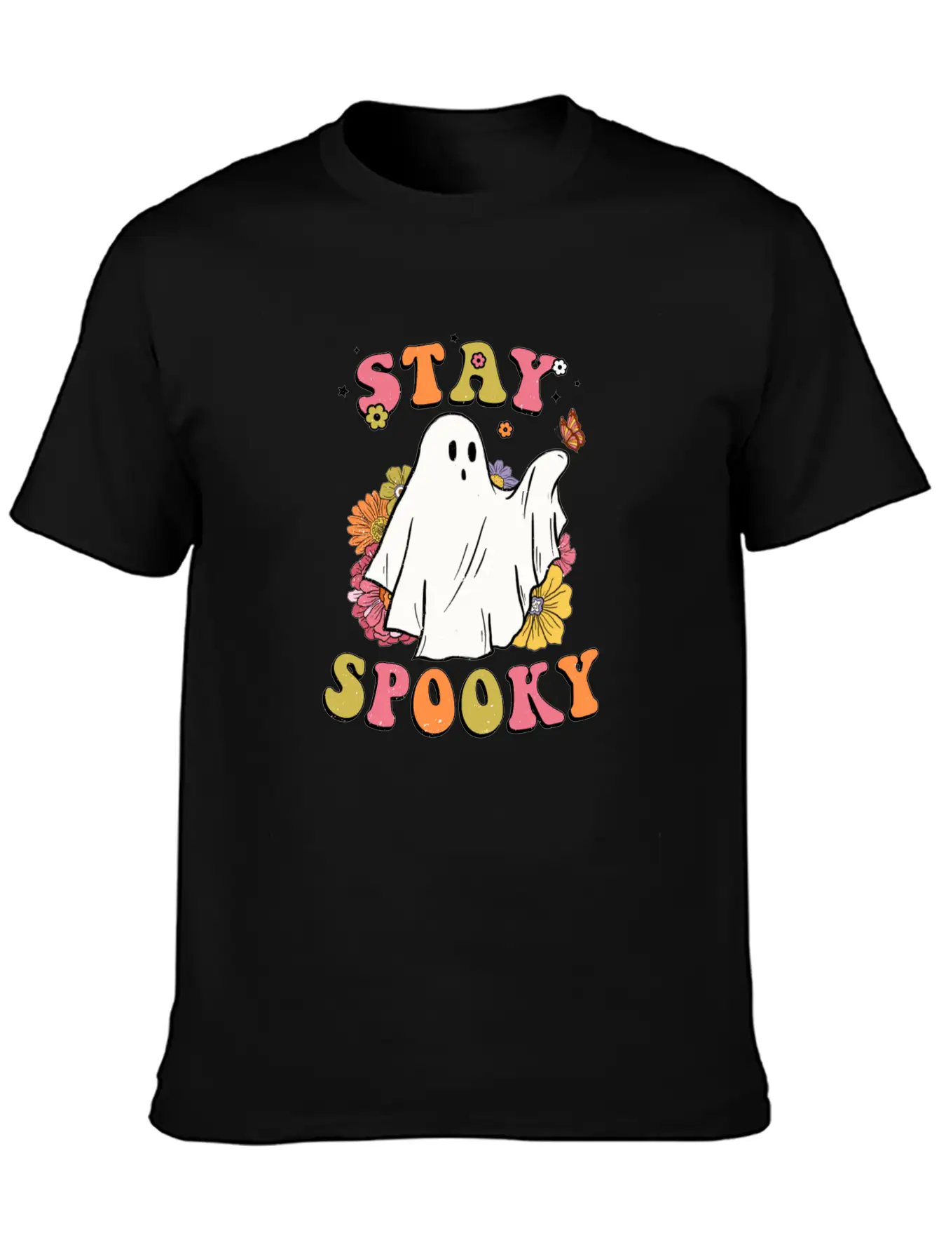 Stay Spooky Essential Cotton Tee For Daily Outfits – Unisex Style