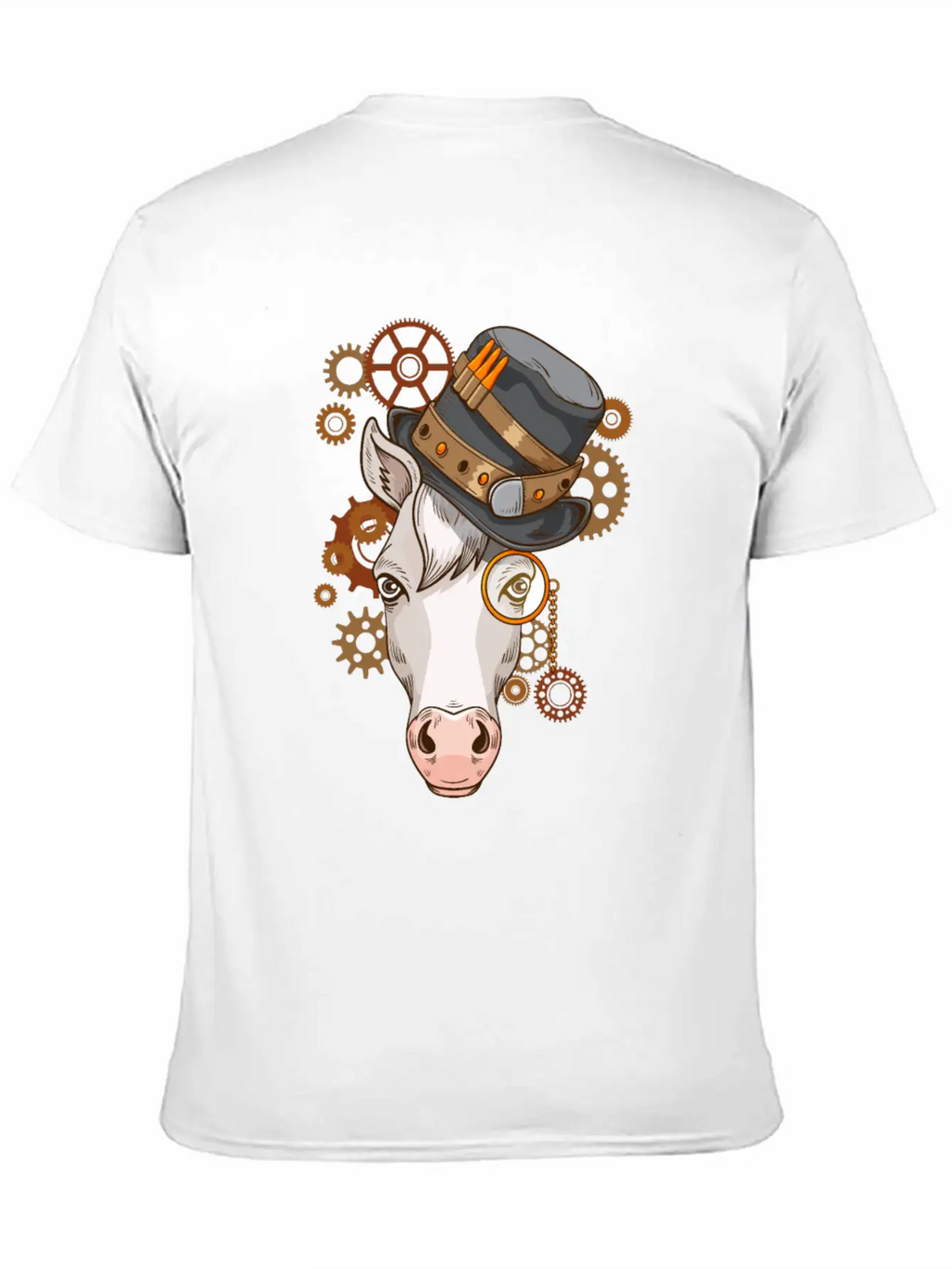 Steampunk Horse Riding Victorian Horses Steampunk Unisex Casual T-Shirt – Clean Design For Daily Comfort