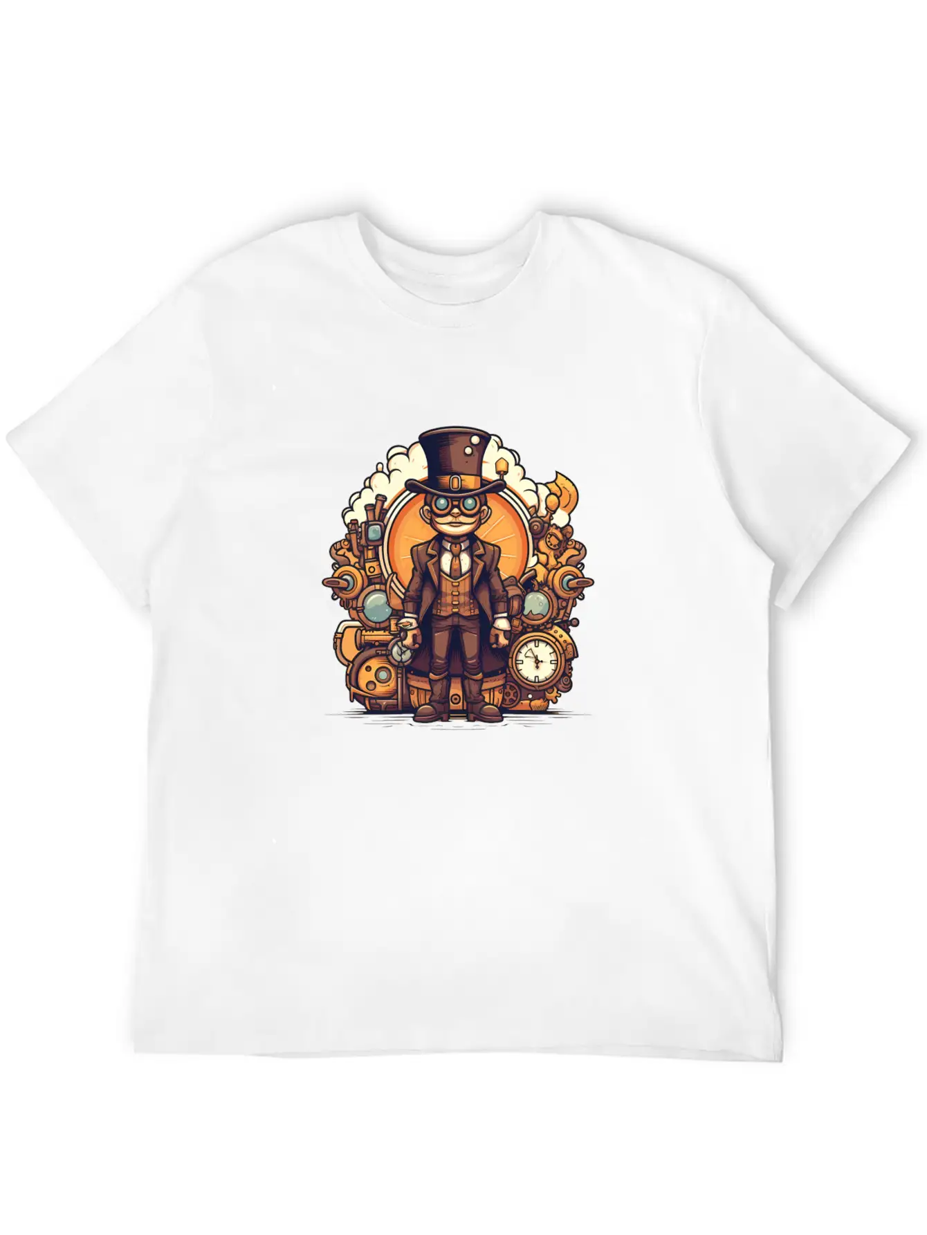 Steampunk Streetwear Stylish Everyday T-Shirt – Unisex Basic Cotton Tee