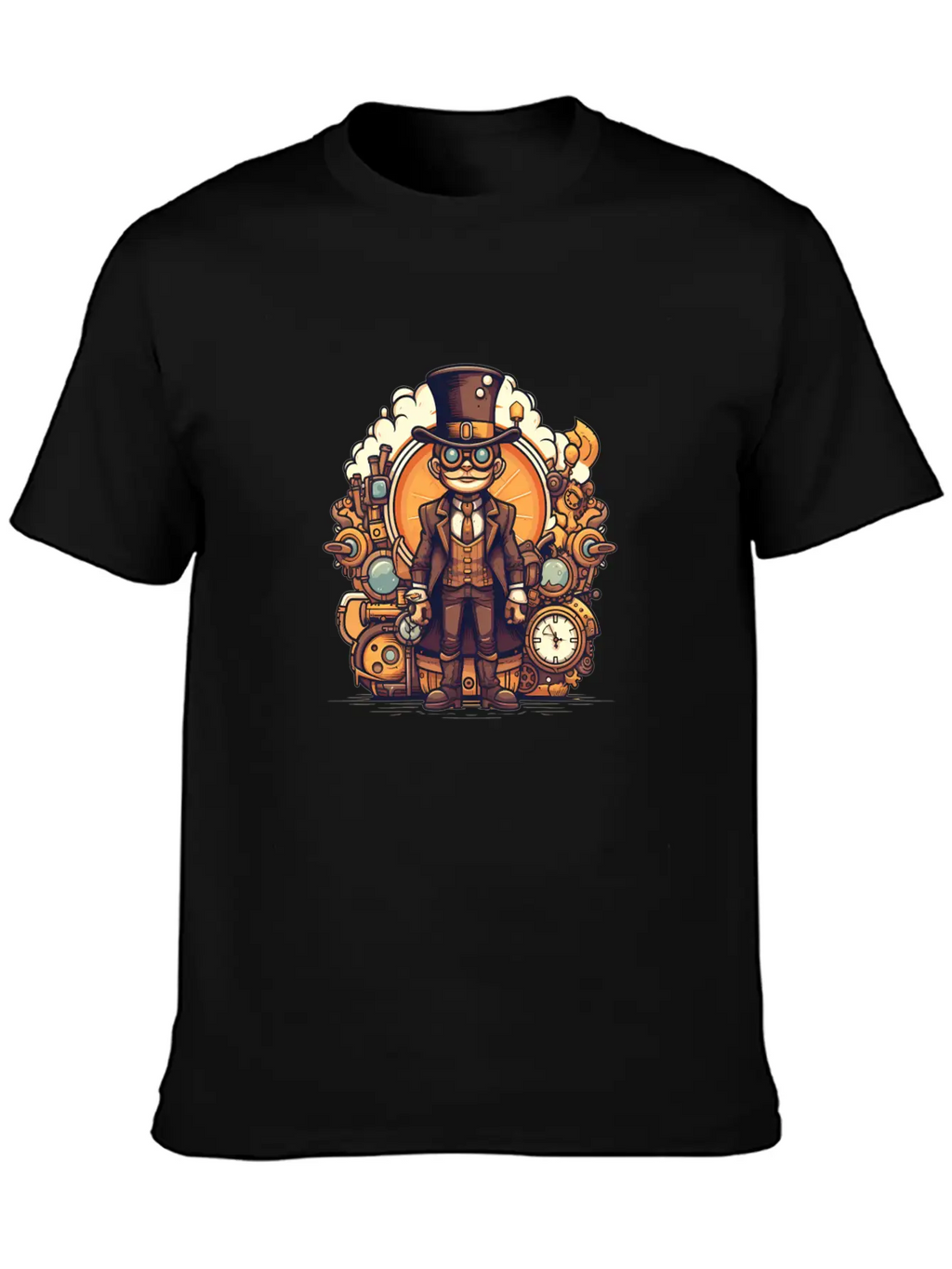Steampunk Streetwear Stylish Everyday T-Shirt – Unisex Basic Cotton Tee