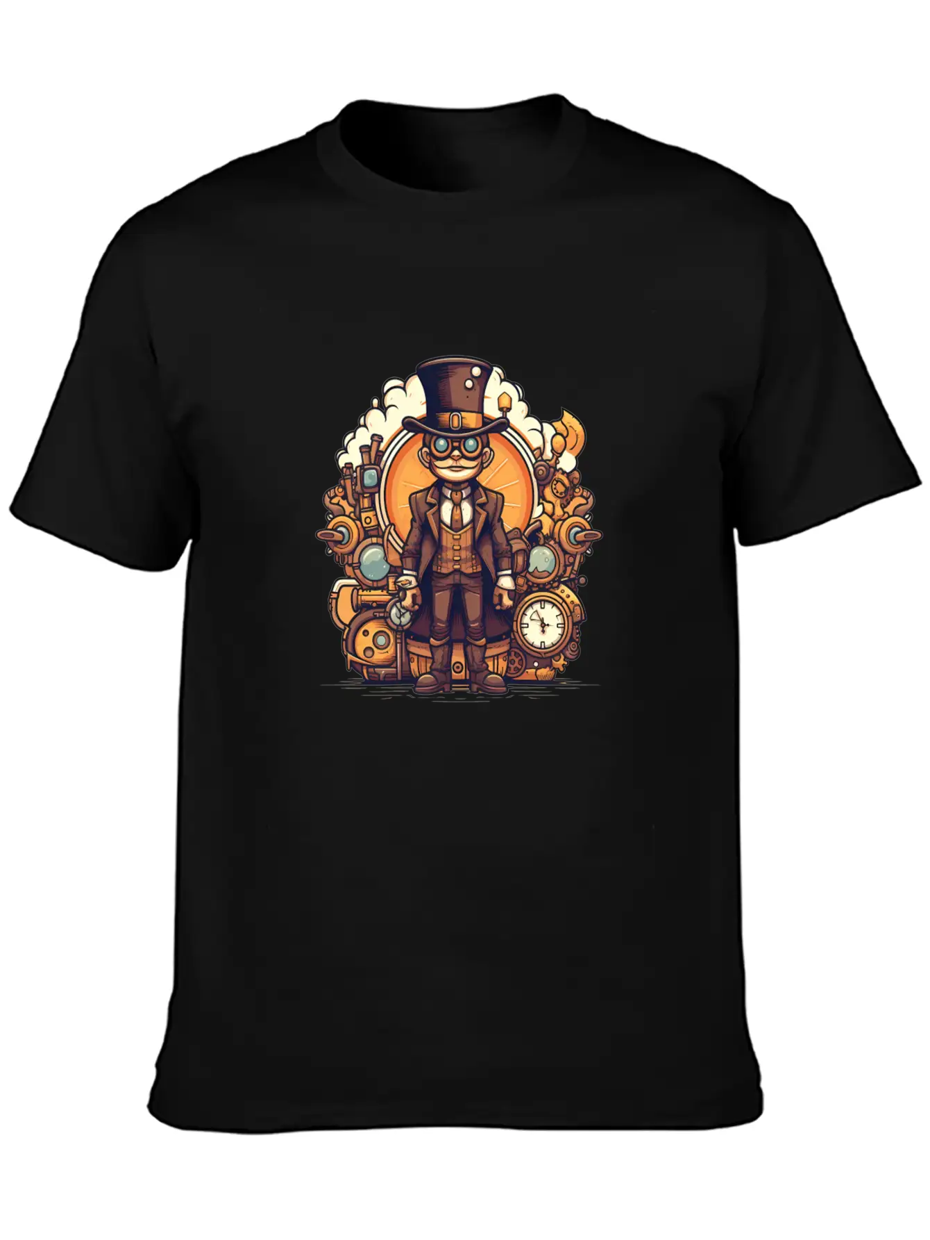Steampunk Streetwear Stylish Everyday T-Shirt – Unisex Basic Cotton Tee