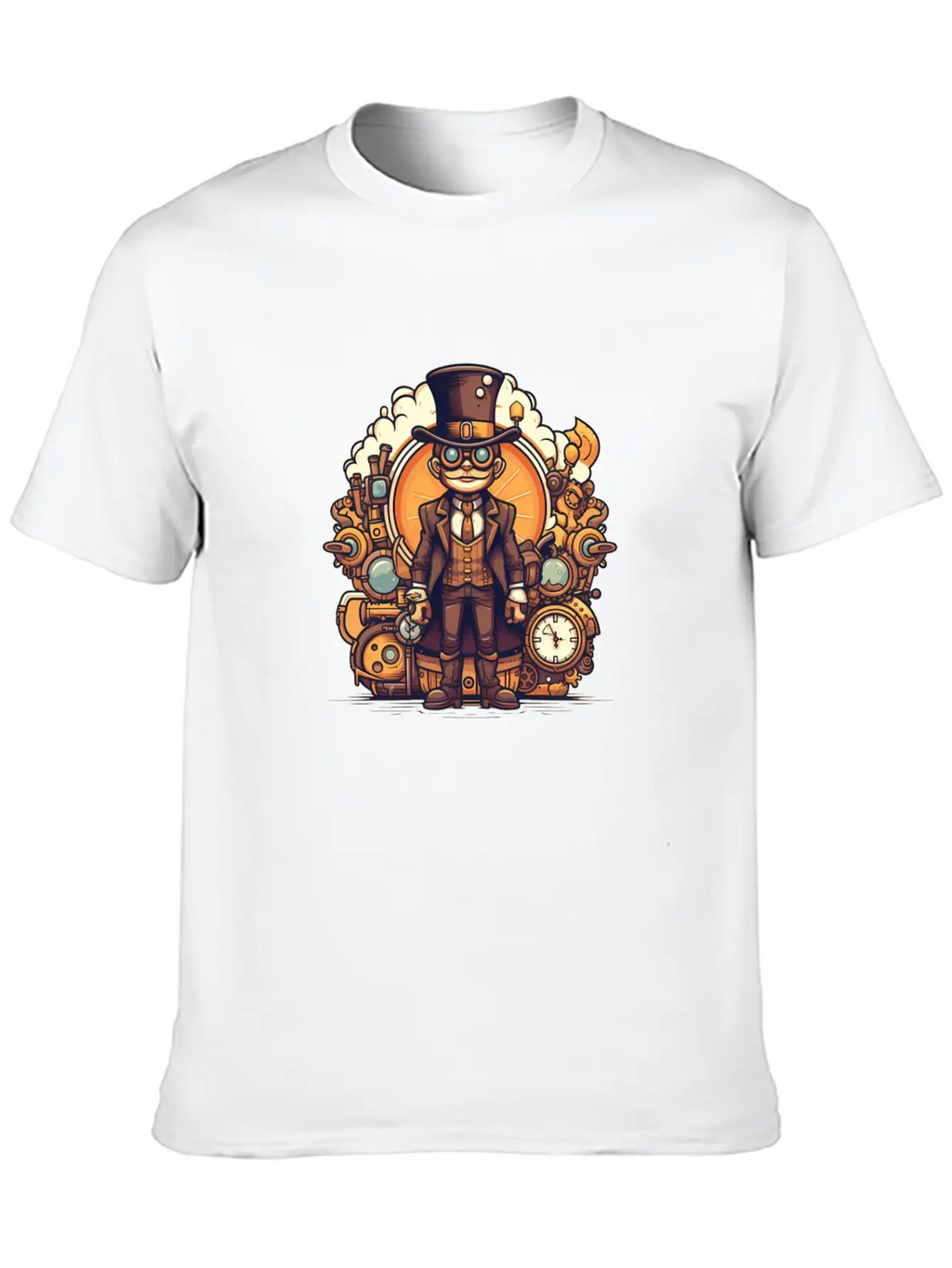 Steampunk Streetwear Stylish Everyday T-Shirt – Unisex Basic Cotton Tee