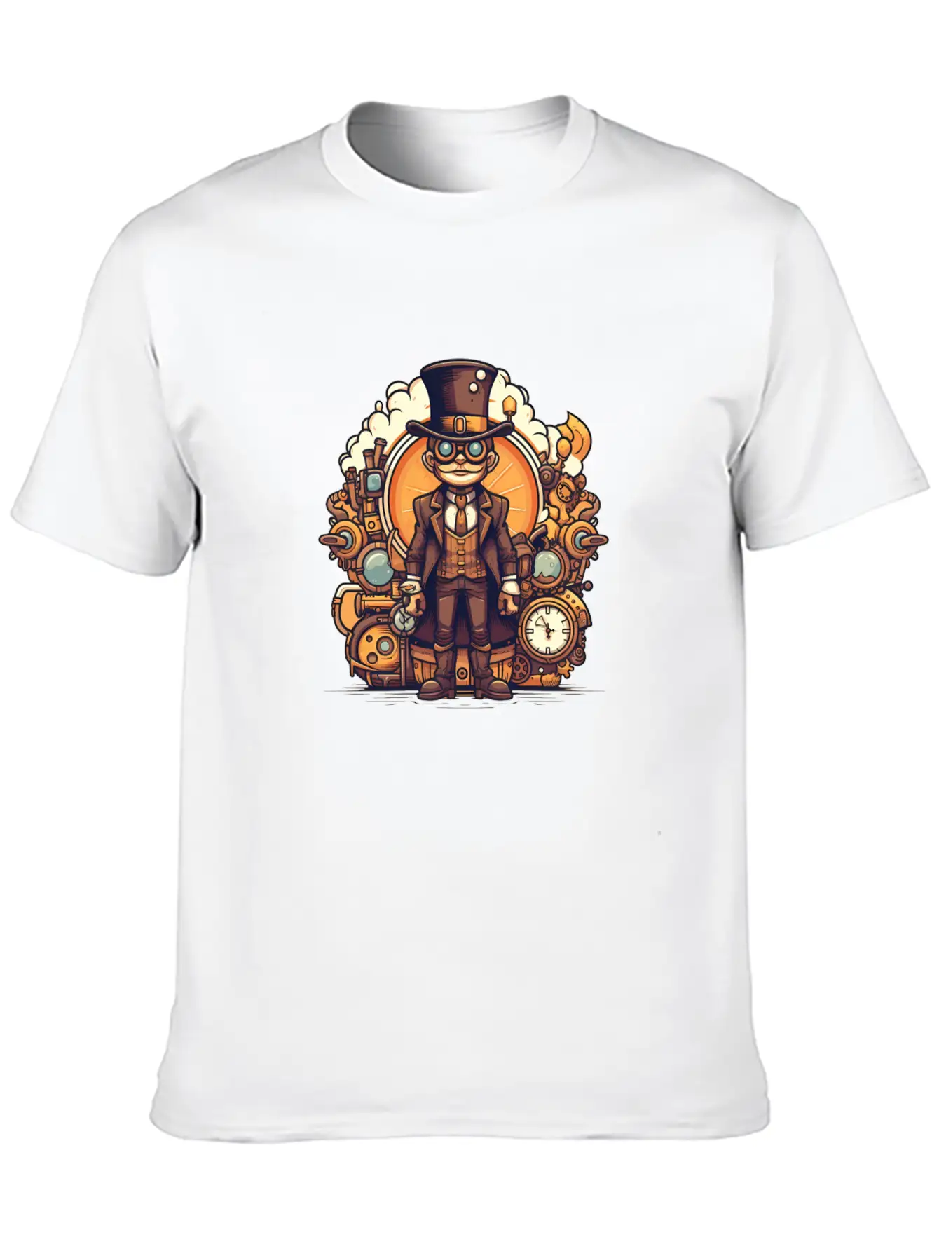 Steampunk Streetwear Stylish Everyday T-Shirt – Unisex Basic Cotton Tee