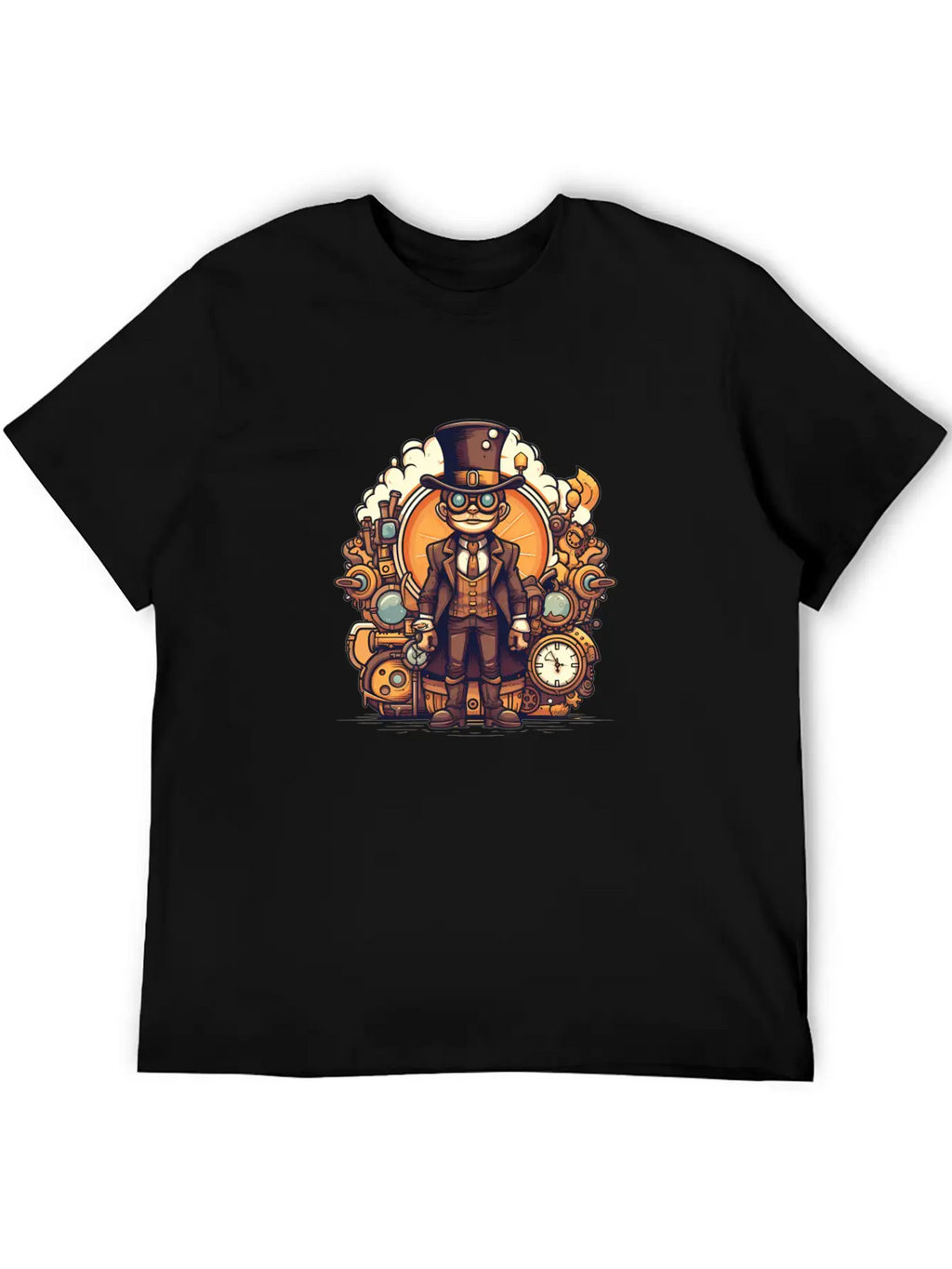 Steampunk Streetwear Stylish Everyday T-Shirt – Unisex Basic Cotton Tee