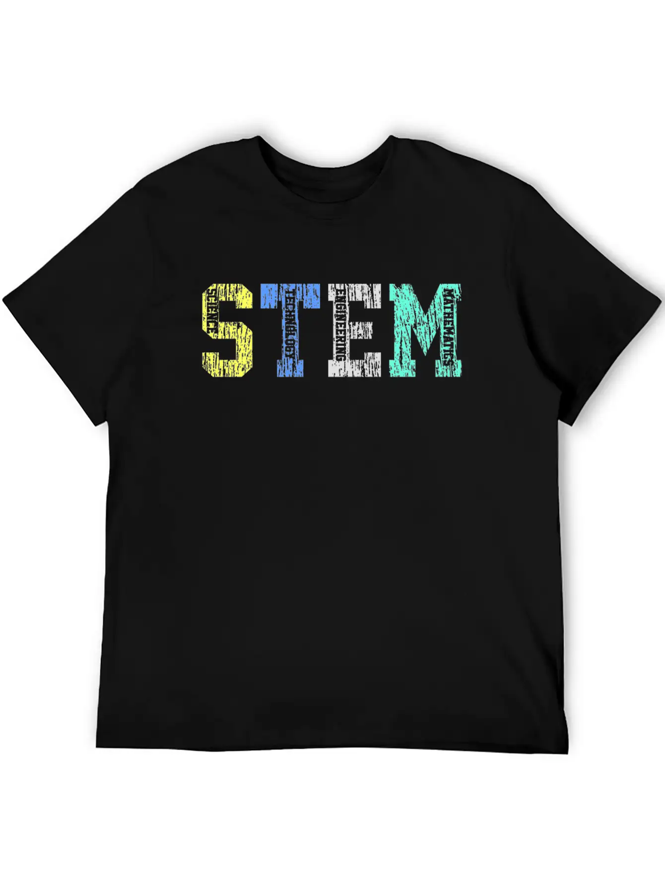 STEM Acronym Teacher Student School Essential Cotton Tee For Daily Outfits – Unisex Style