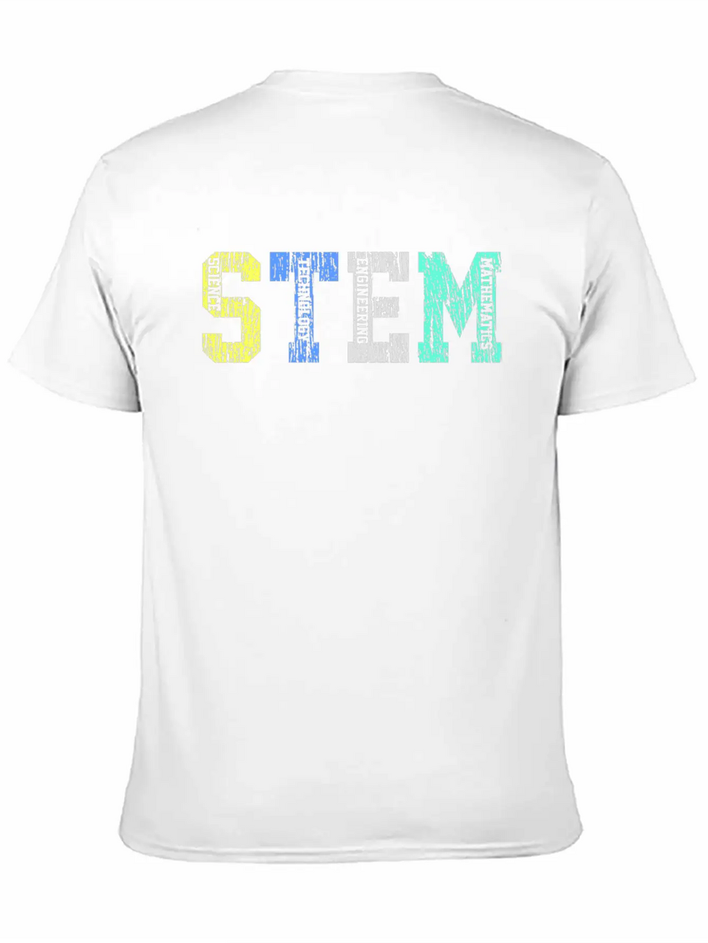 STEM Acronym Teacher Student School Essential Cotton Tee For Daily Outfits – Unisex Style