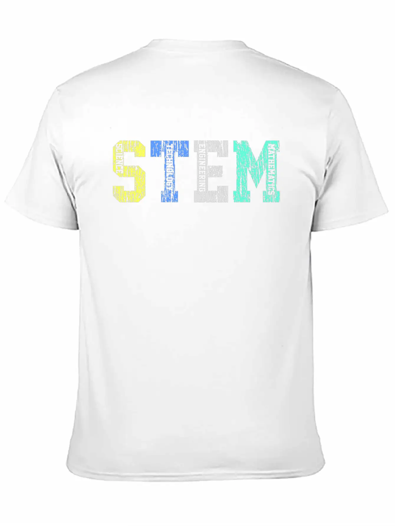 STEM Acronym Teacher Student School Essential Cotton Tee For Daily Outfits – Unisex Style