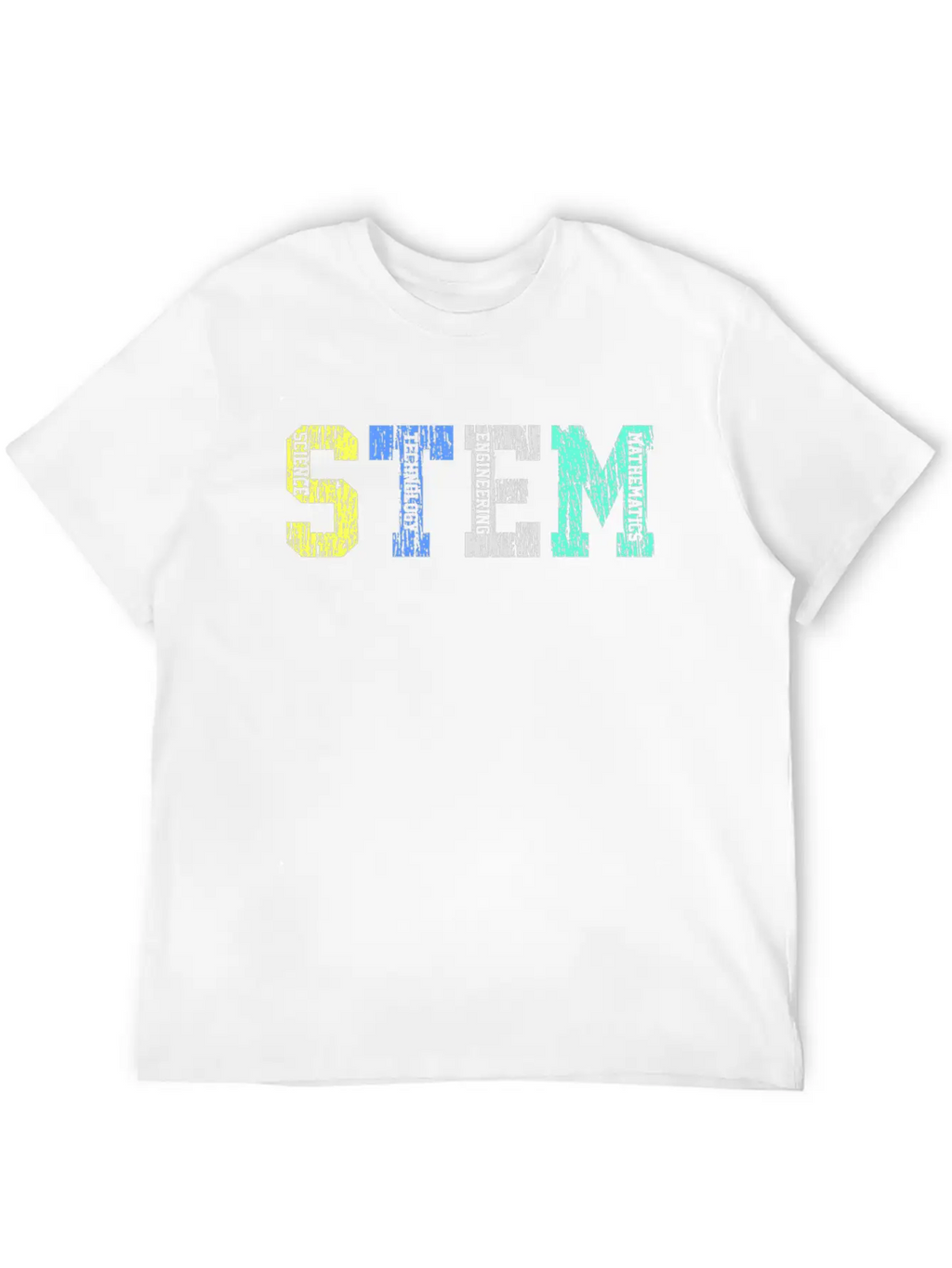 STEM Acronym Teacher Student School Essential Cotton Tee For Daily Outfits – Unisex Style
