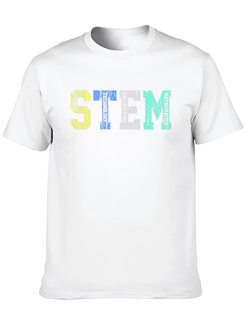 STEM Acronym Teacher Student School Essential Cotton Tee For Daily Outfits – Unisex Style
