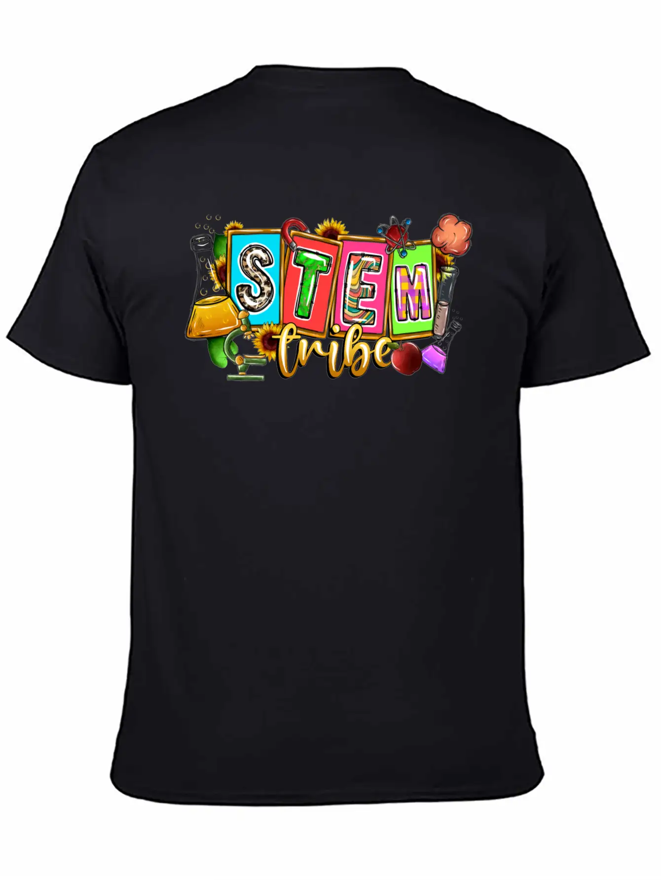 Stem Tribe Unisex Short Sleeve Soft Cotton T-Shirt – Casual Everyday Wear