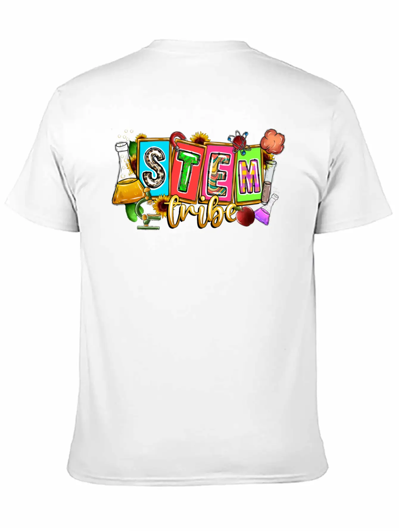 Stem Tribe Unisex Short Sleeve Soft Cotton T-Shirt – Casual Everyday Wear