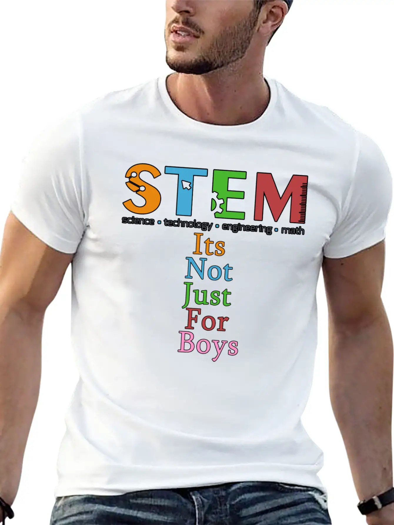 STEM Unisex Casual T-Shirt – Clean Design For Daily Comfort