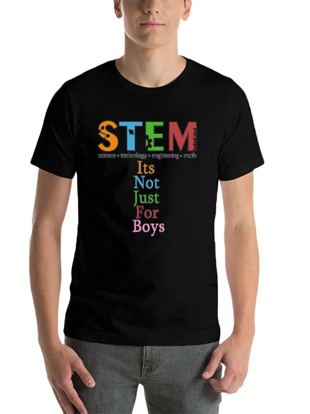 STEM Unisex Casual T-Shirt – Clean Design For Daily Comfort