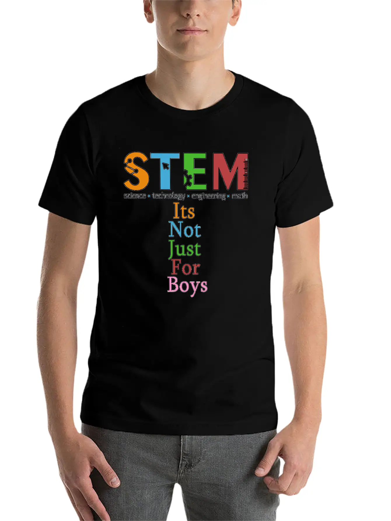 STEM Unisex Casual T-Shirt – Clean Design For Daily Comfort
