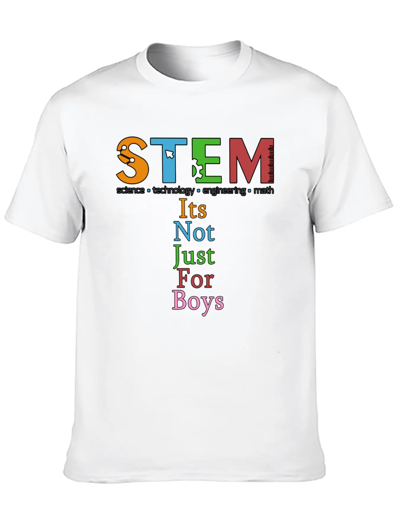 STEM Unisex Casual T-Shirt – Clean Design For Daily Comfort