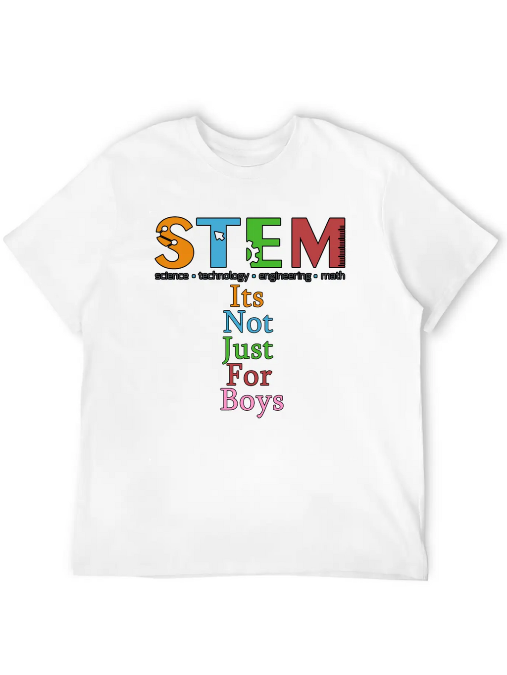 STEM Unisex Casual T-Shirt – Clean Design For Daily Comfort