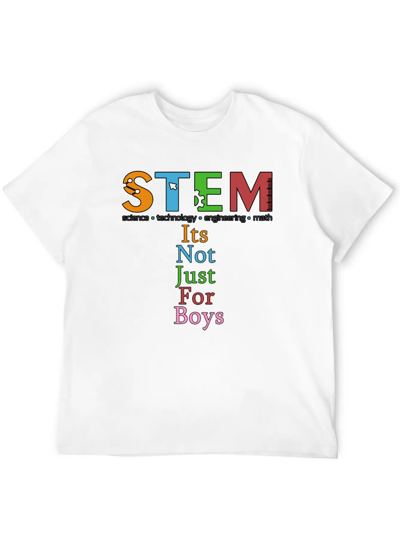 STEM Unisex Casual T-Shirt – Clean Design For Daily Comfort