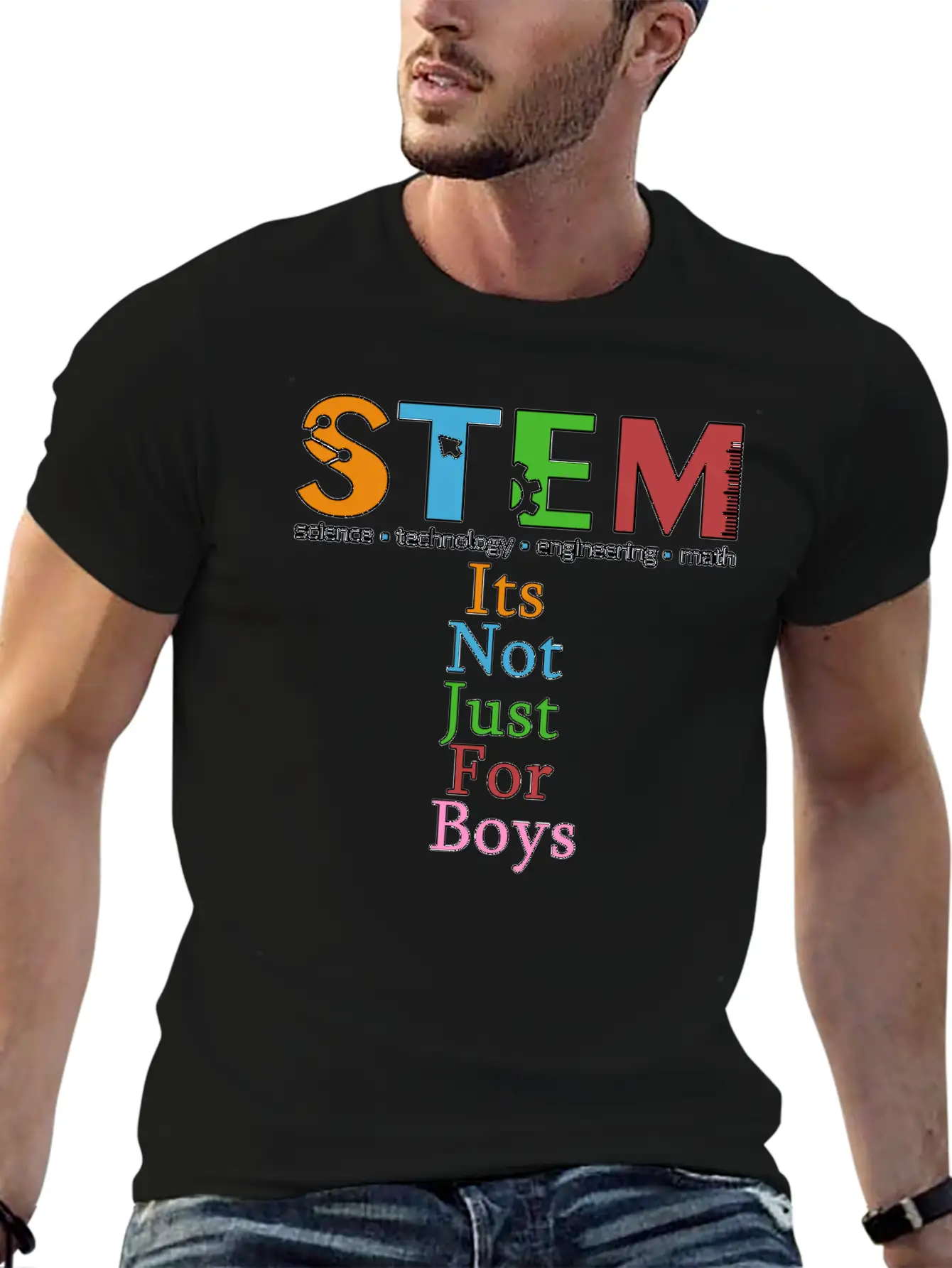 STEM Unisex Casual T-Shirt – Clean Design For Daily Comfort