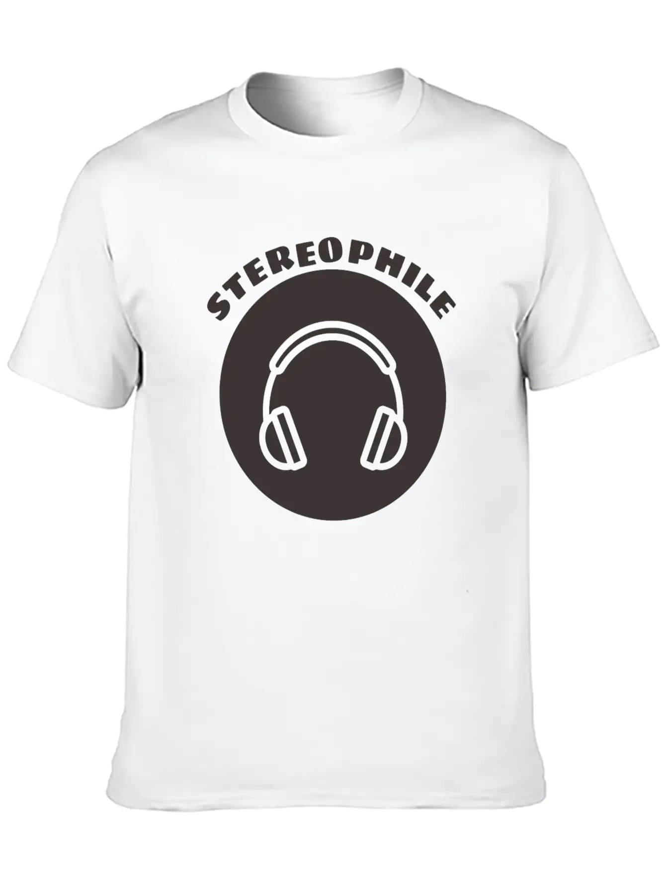 Stereophile Headphones Dj Unisex Casual T-Shirt – Clean Design For Daily Comfort