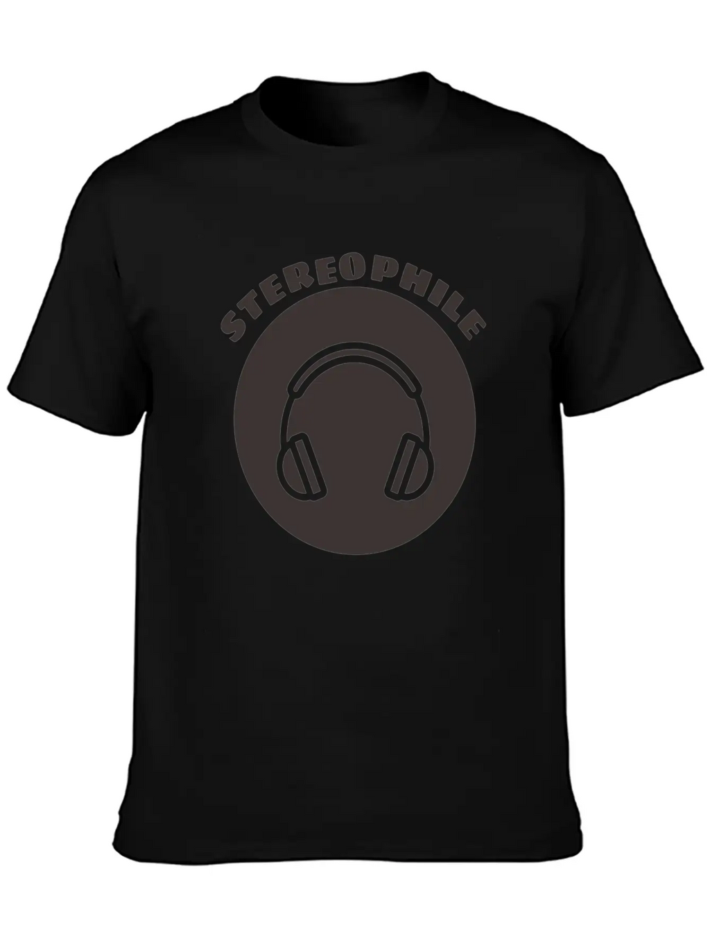 Stereophile Headphones Dj Unisex Casual T-Shirt – Clean Design For Daily Comfort