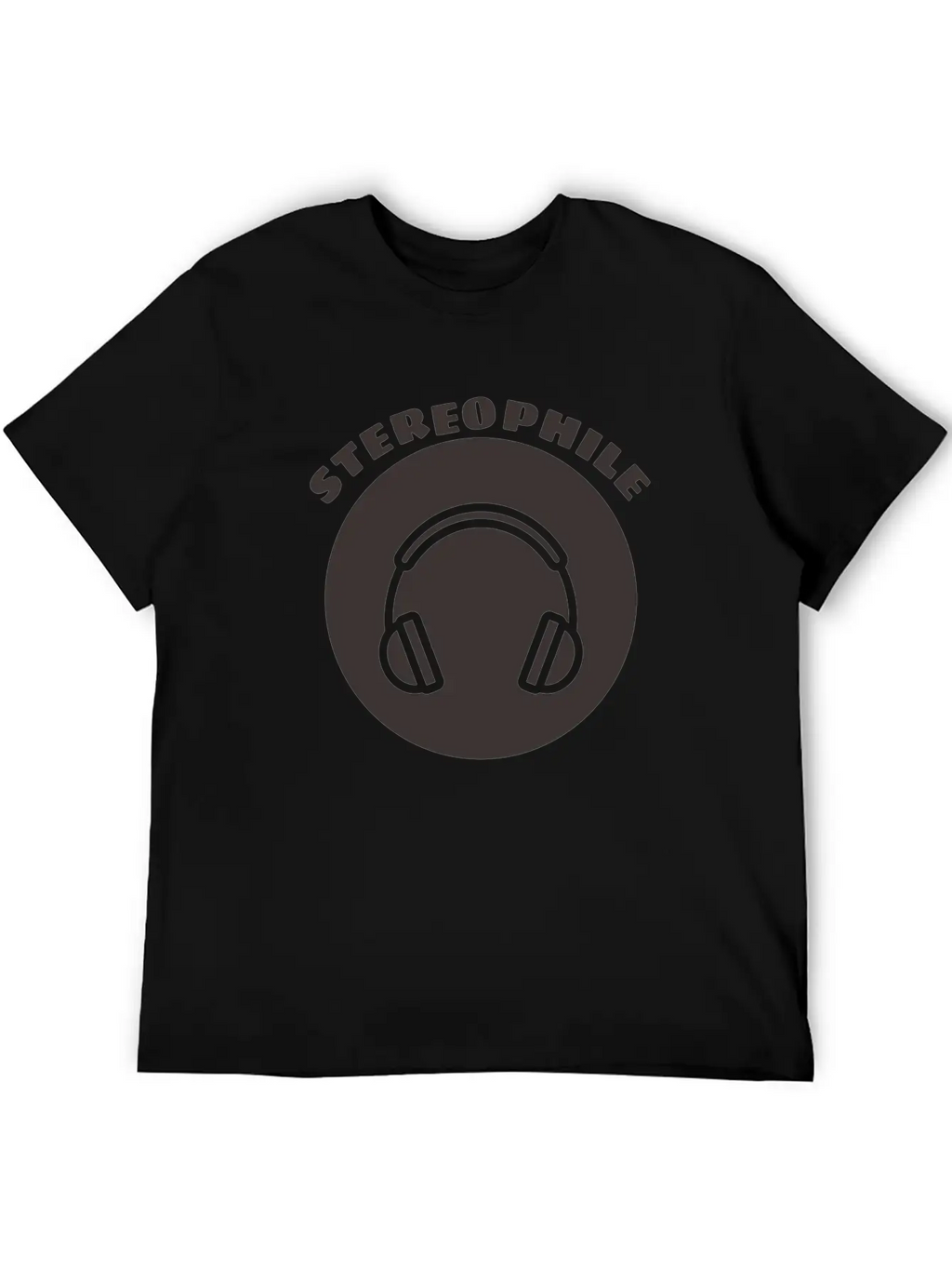 Stereophile Headphones Dj Unisex Casual T-Shirt – Clean Design For Daily Comfort