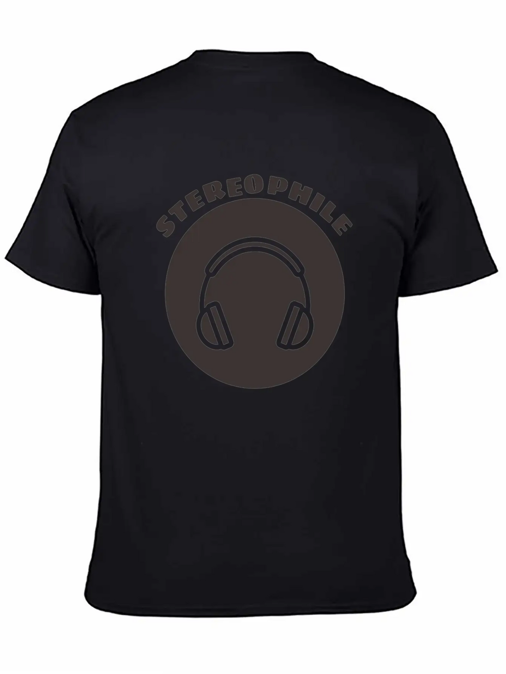 Stereophile Headphones Dj Unisex Casual T-Shirt – Clean Design For Daily Comfort