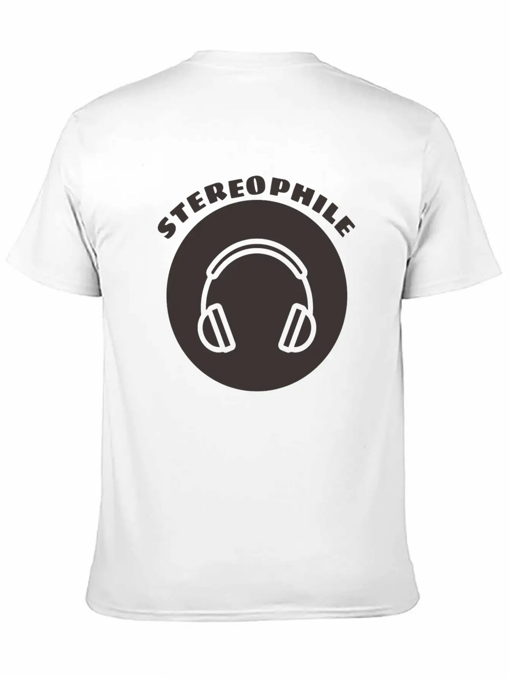 Stereophile Headphones Dj Unisex Casual T-Shirt – Clean Design For Daily Comfort
