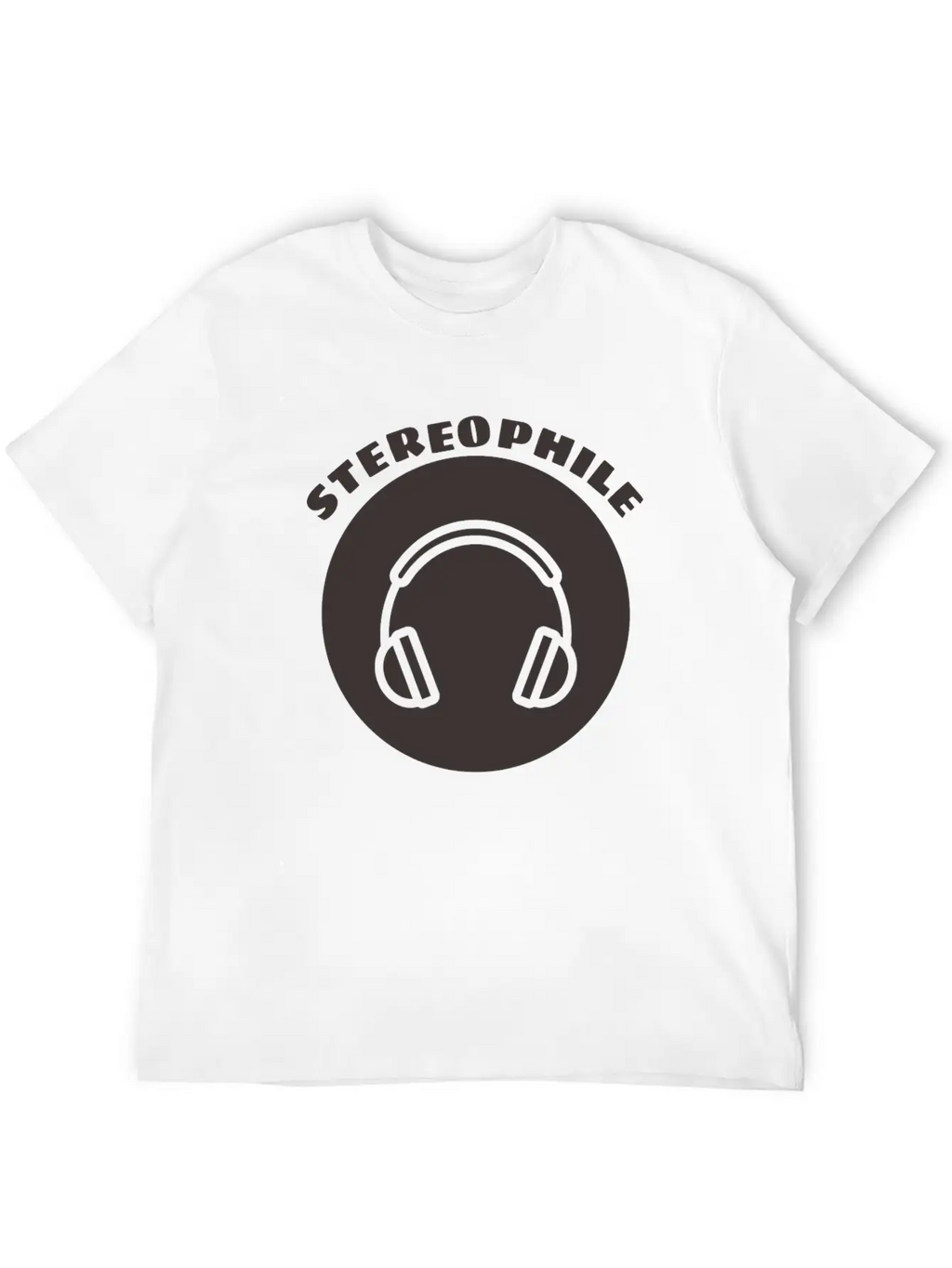 Stereophile Headphones Dj Unisex Casual T-Shirt – Clean Design For Daily Comfort