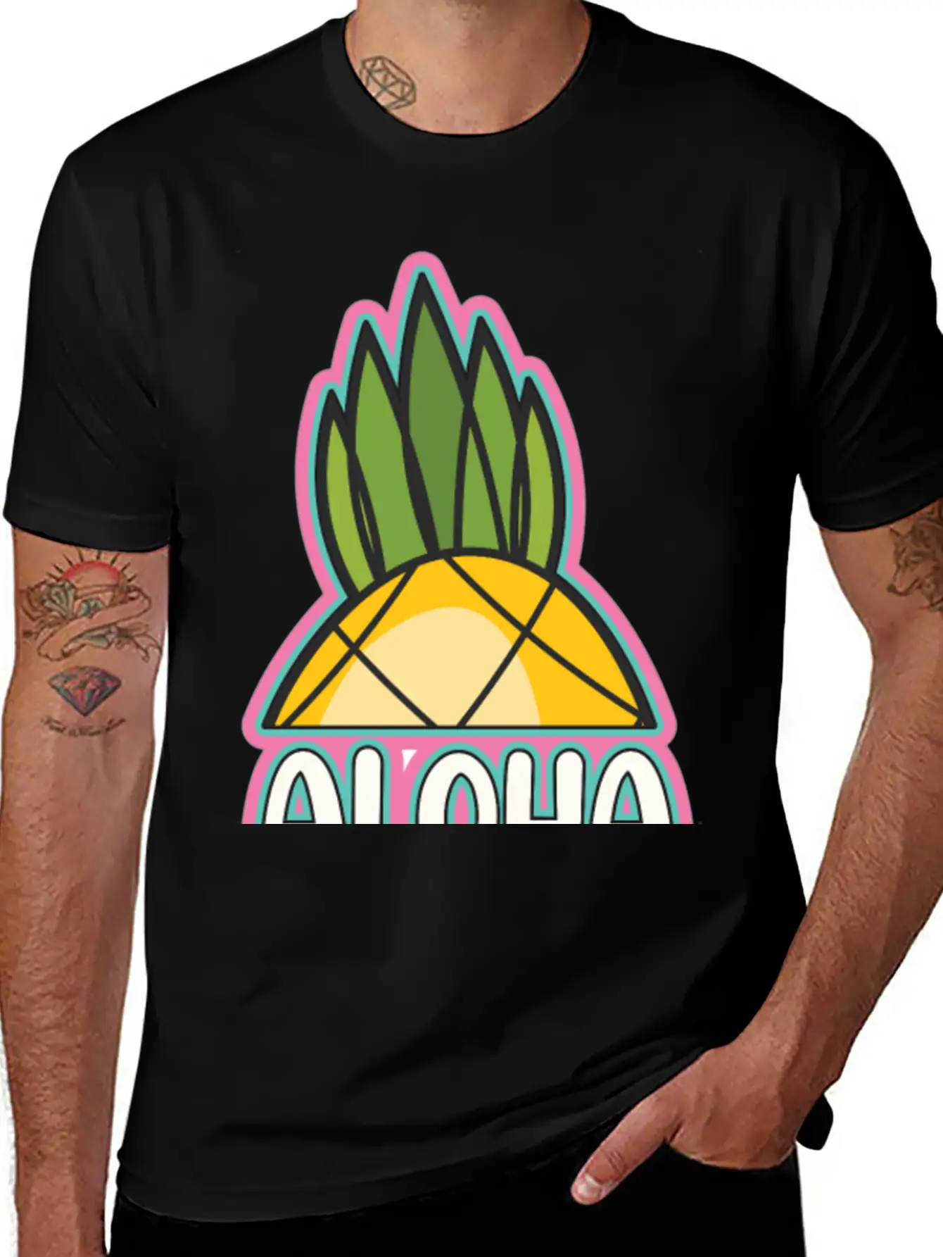 Sticker Fanny,Cute Sticker Casual Graphic T-Shirt – Simple And Comfortable Daily Wear