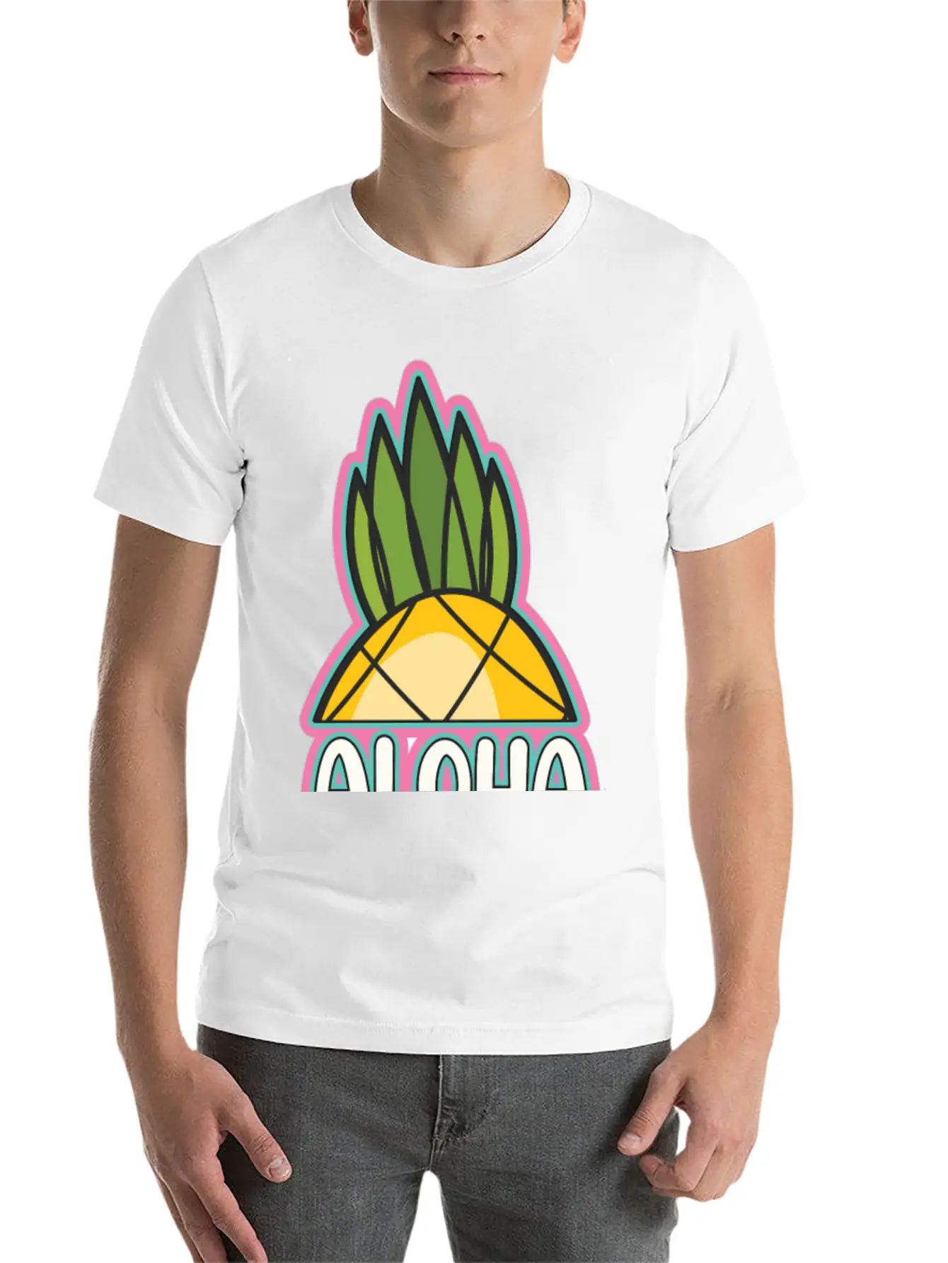 Sticker Fanny,Cute Sticker Casual Graphic T-Shirt – Simple And Comfortable Daily Wear