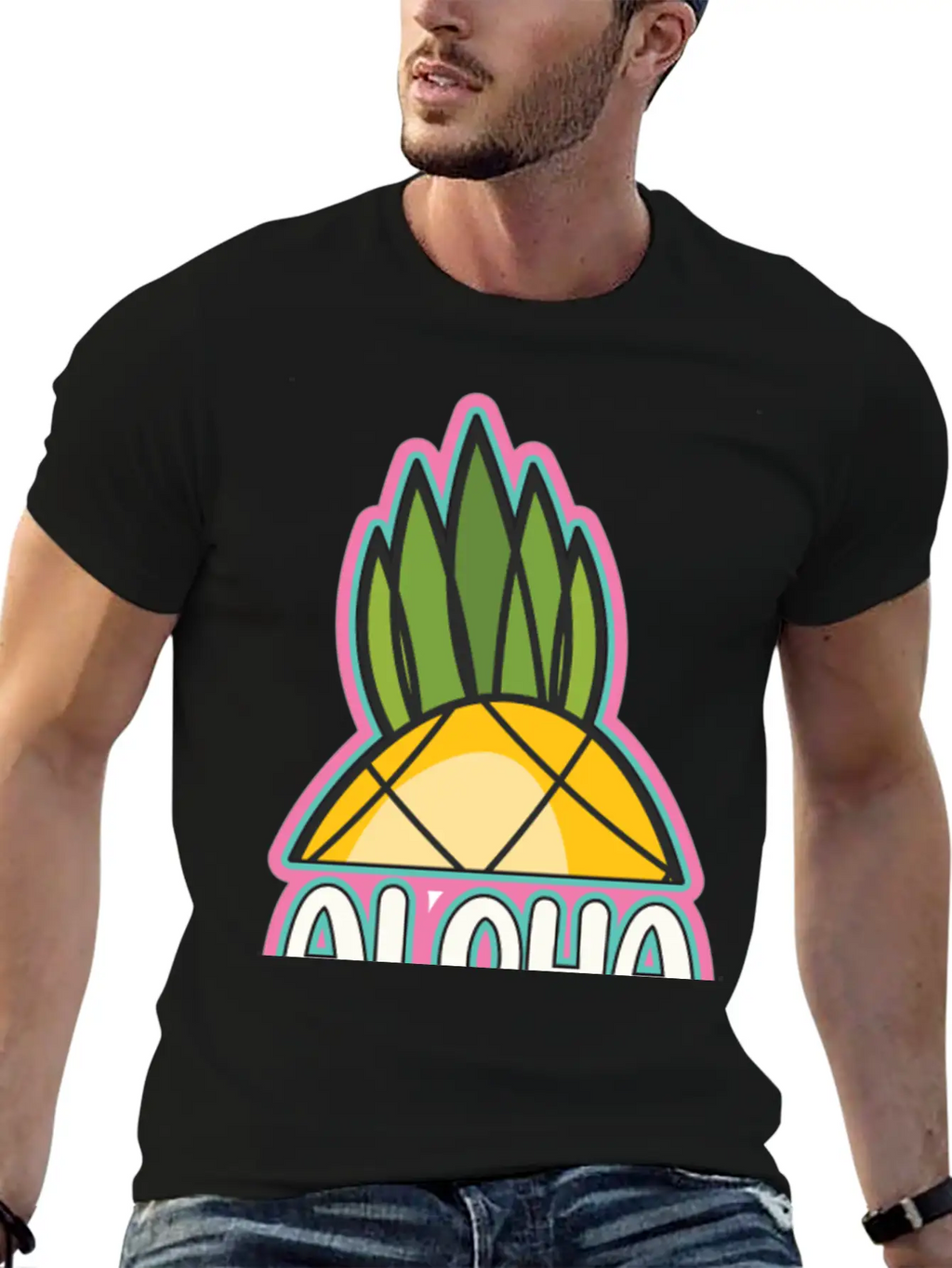 Sticker Fanny,Cute Sticker Casual Graphic T-Shirt – Simple And Comfortable Daily Wear